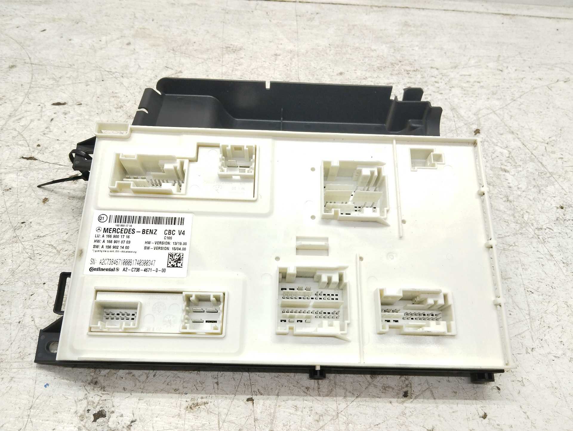 Recambio de caja reles / fusibles para mercedes-benz clase gle (w166) gle 350 d 4matic referencia OEM IAM A1669001716 A2C7384671