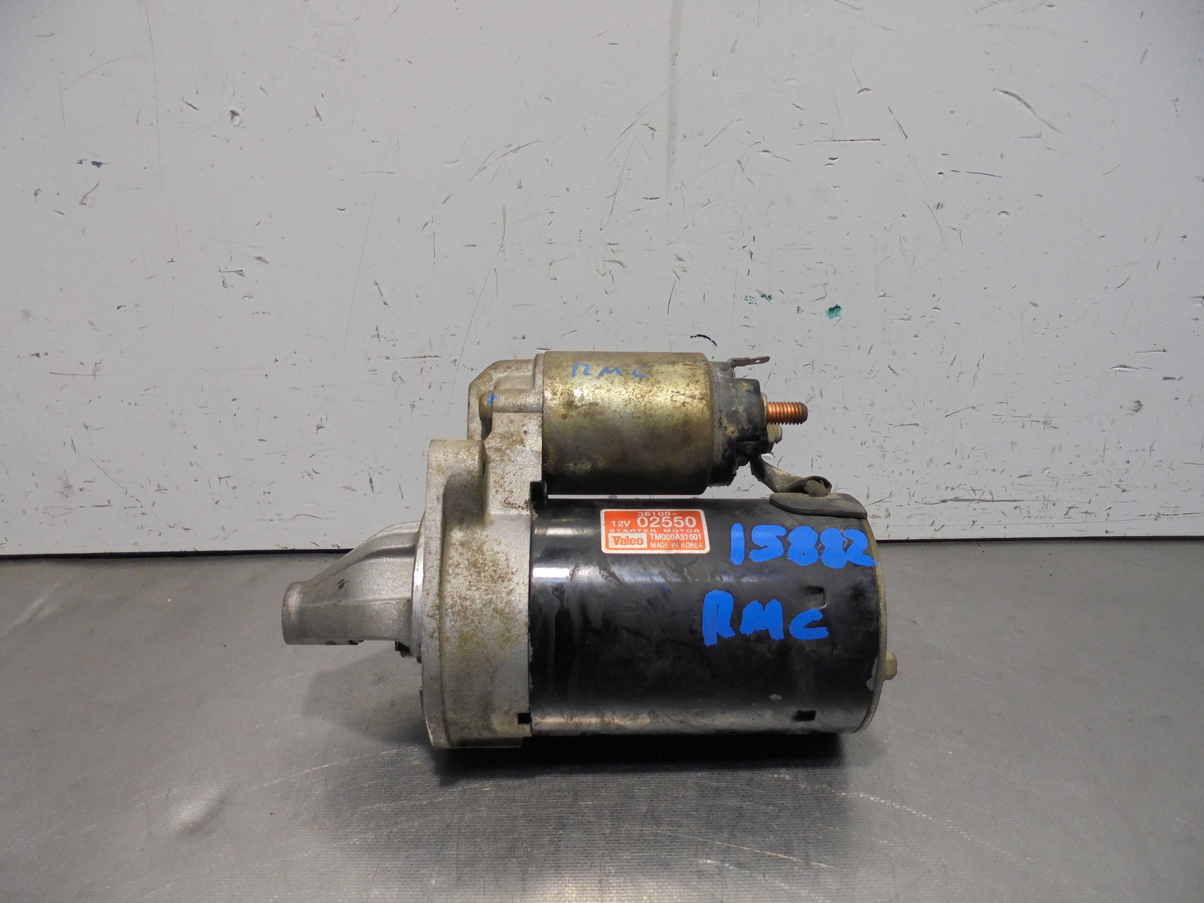 Recambio de motores de arranque para hyundai atos prime (mx) 1.0 cat referencia OEM IAM 3610002550 VALEO STARTER 