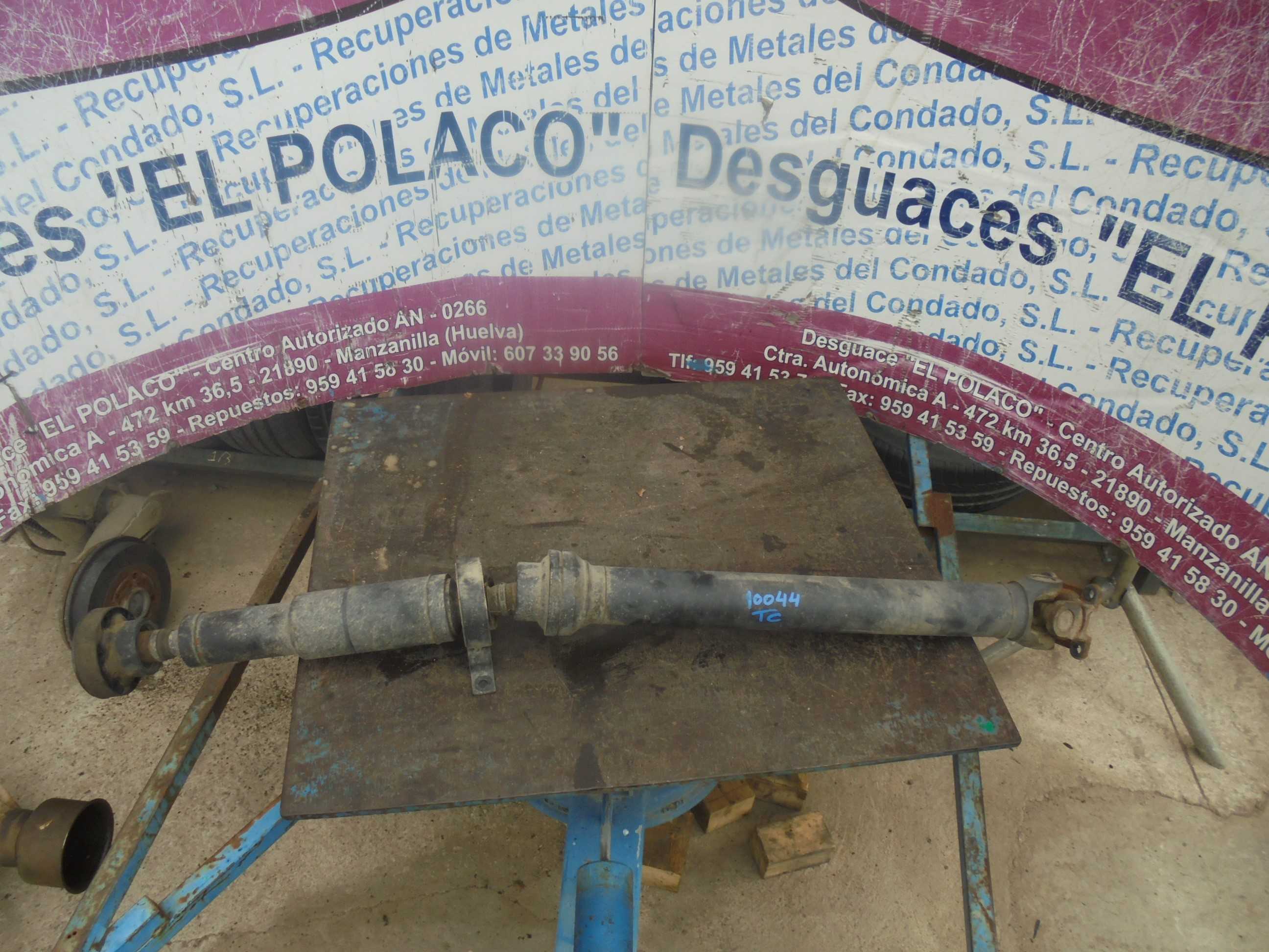 Recambio de transmision central trasera para land rover range rover sport v6 td hse referencia OEM IAM   