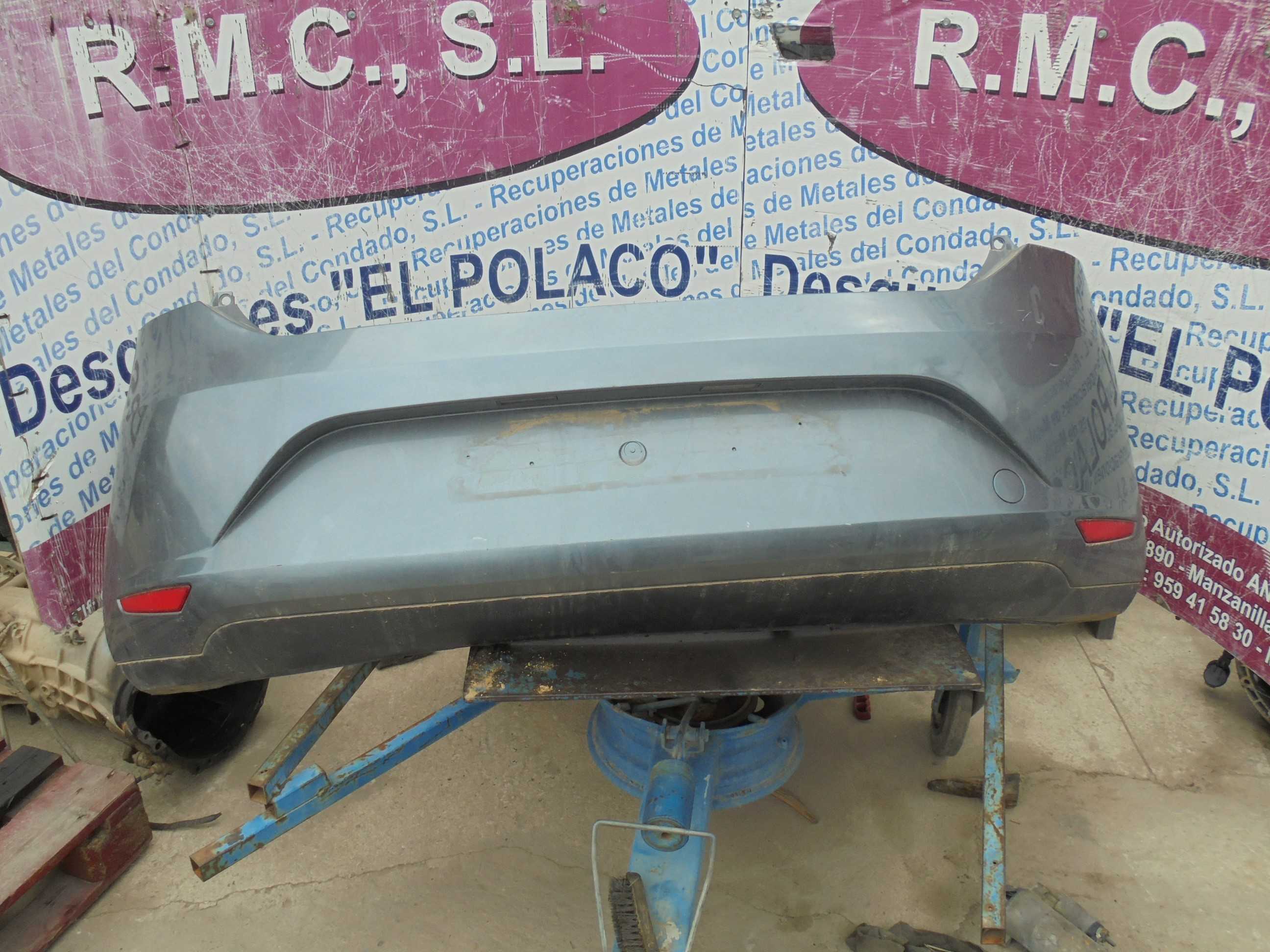 Recambio de paragolpes trasero para seat leon (5f1) 1.2 tsi referencia OEM IAM   