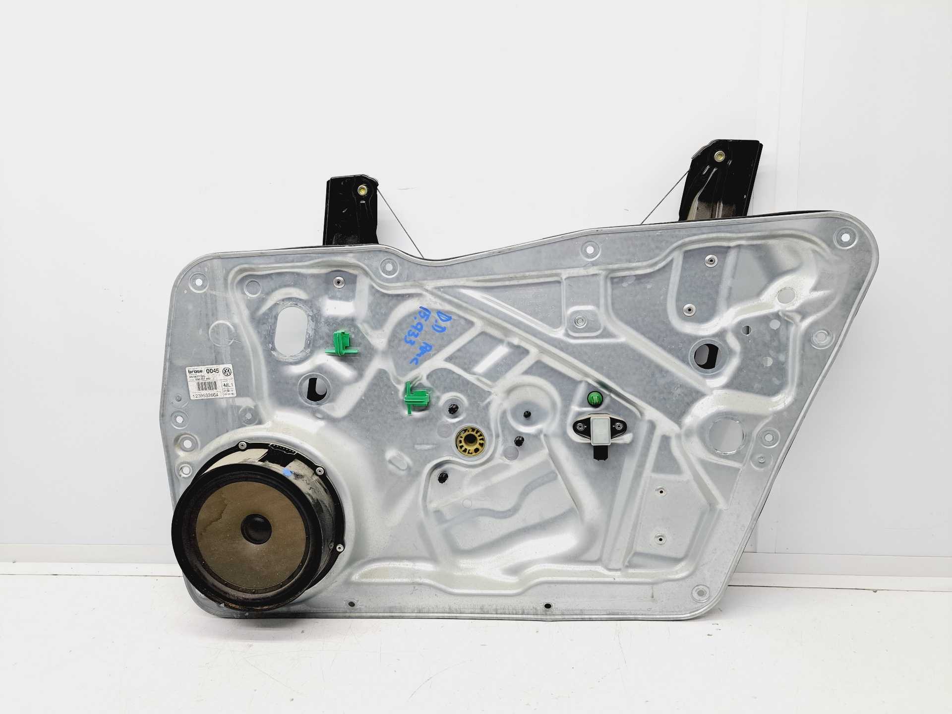 Recambio de elevalunas delantero derecho para volkswagen tiguan (5n2) advance bluemotion referencia OEM IAM 5N1837730G 5N0837462