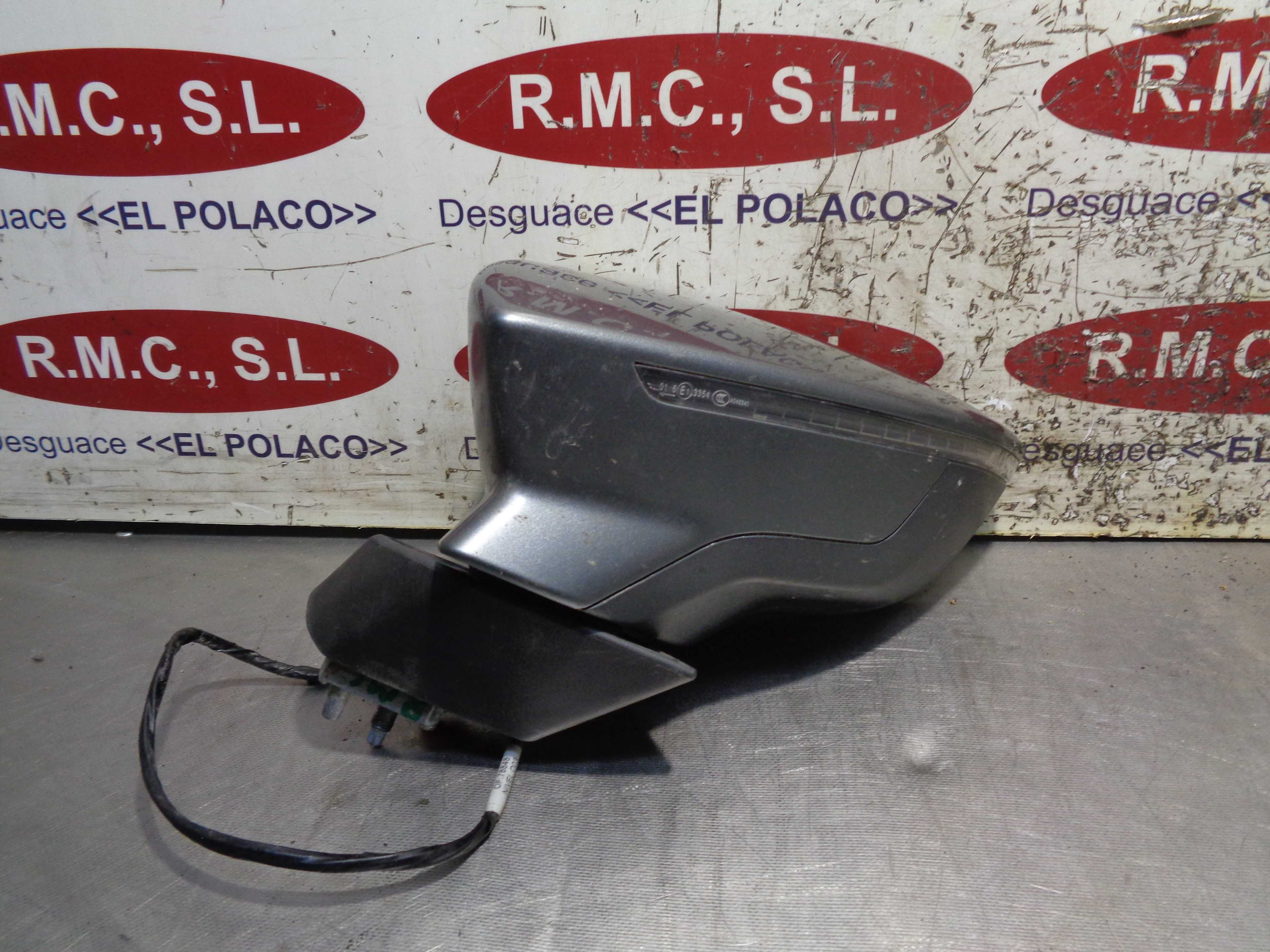 Recambio de retrovisor izquierdo para seat leon (5f1) 1.2 tsi referencia OEM IAM 036684 ELECTRICO 5 PUERTAS 