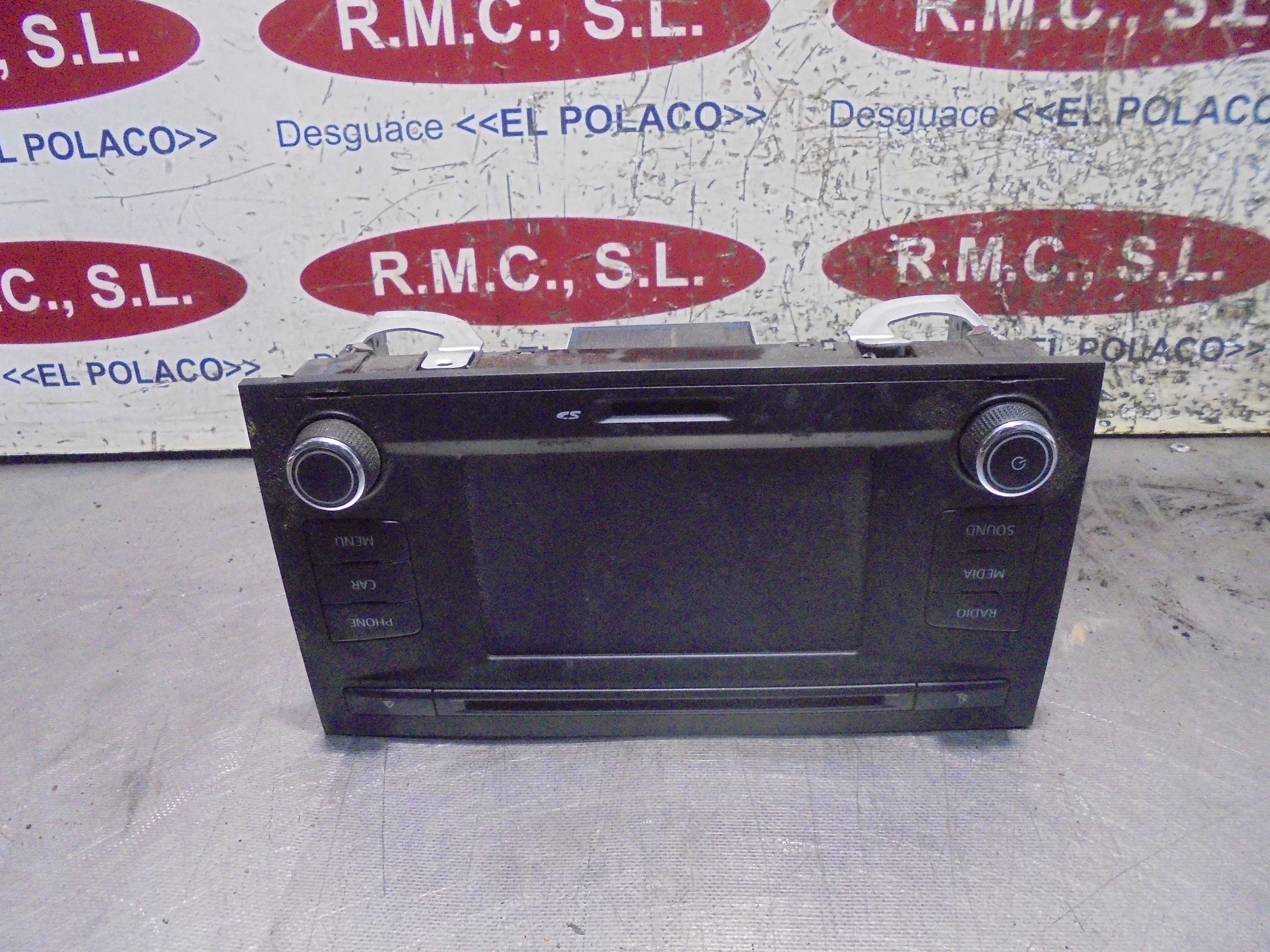 Recambio de sistema audio / radio cd para seat leon (5f1) 1.2 tsi referencia OEM IAM 5F0035869  