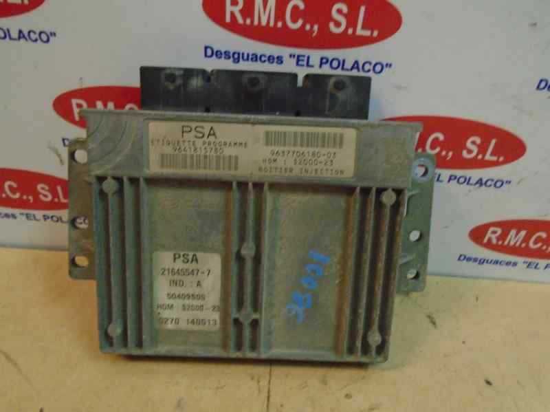 Recambio de centralita motor uce para peugeot 206 berlina e-music referencia OEM IAM   