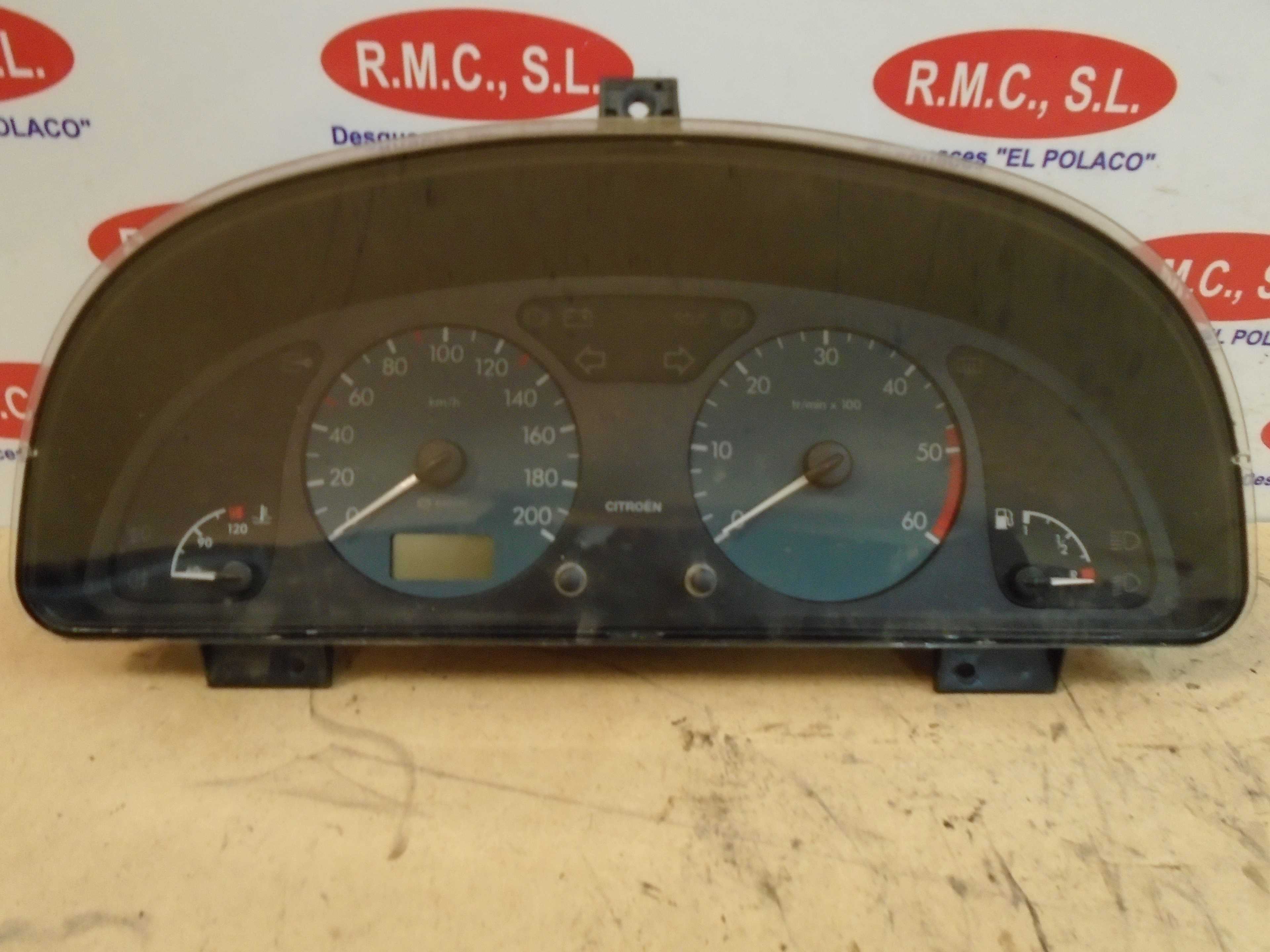 Recambio de reloj cuenta kilometros para citroën xsara berlina 1.9 d sx referencia OEM IAM   
