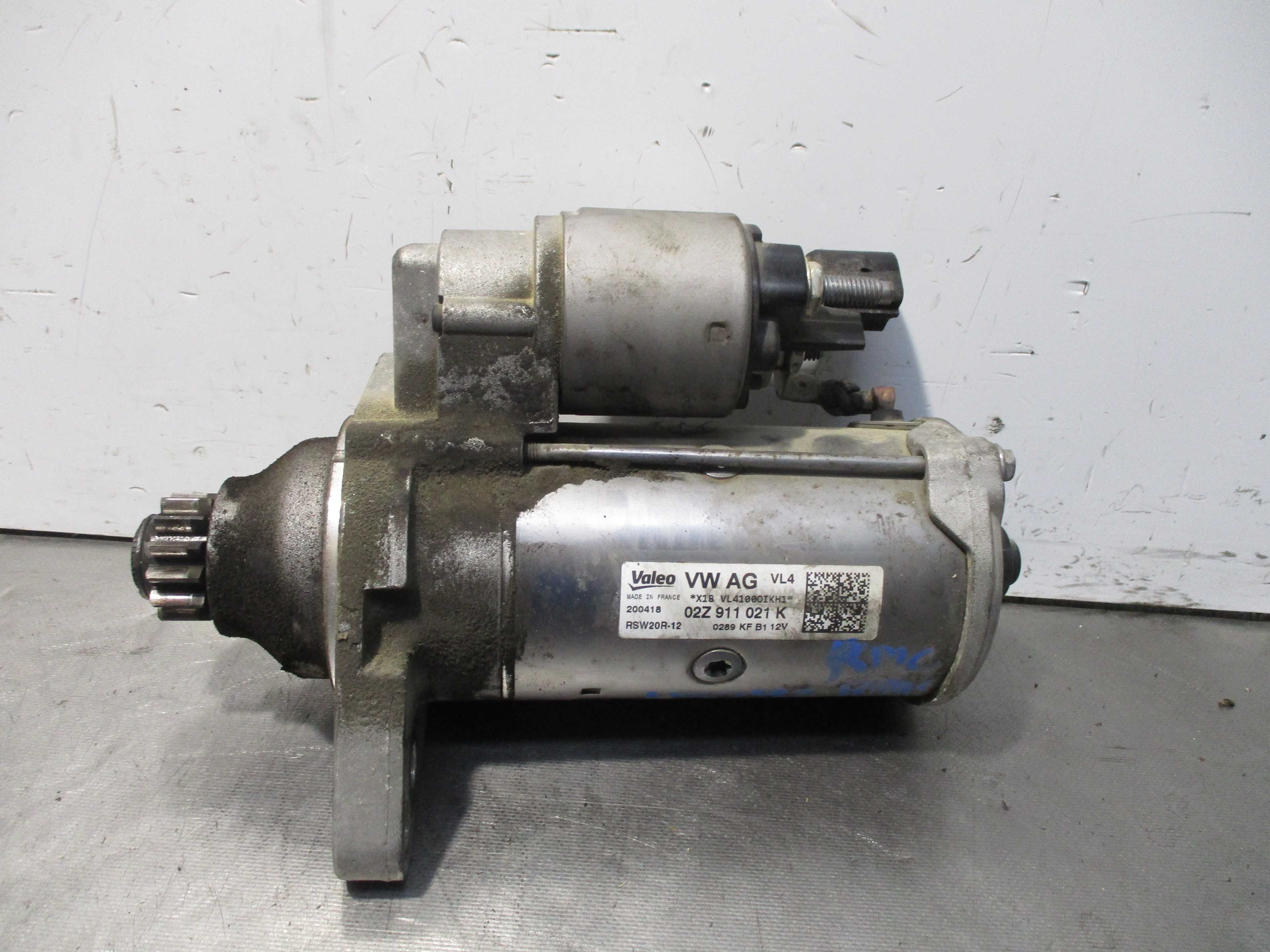 Recambio de motores de arranque para audi a3 sedán (8vm) 30 tdi básico referencia OEM IAM 02Z911021K VALEO 