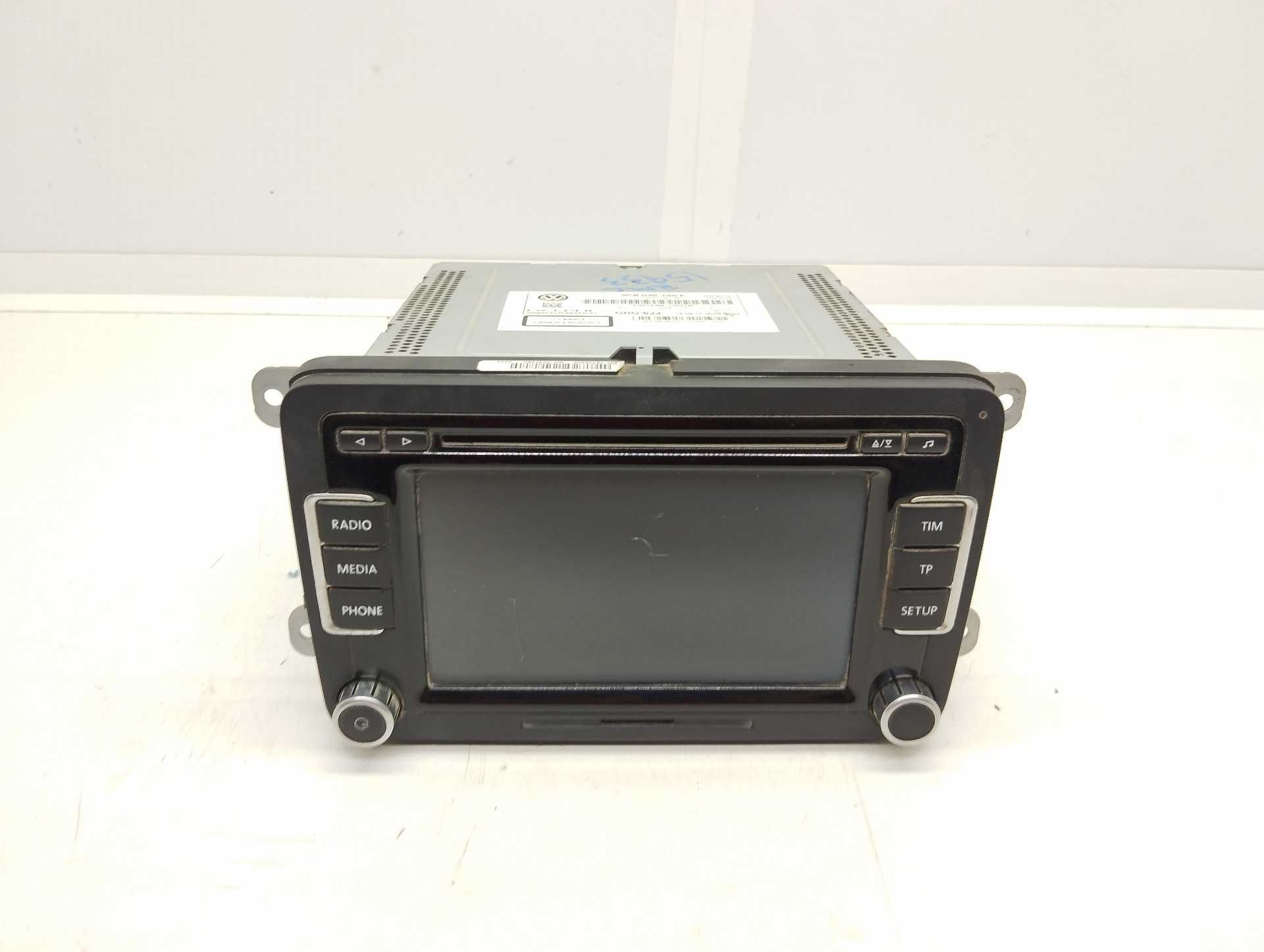 Recambio de sistema audio / radio cd para volkswagen tiguan (5n2) advance bluemotion referencia OEM IAM 3C8035195F DELPHI 