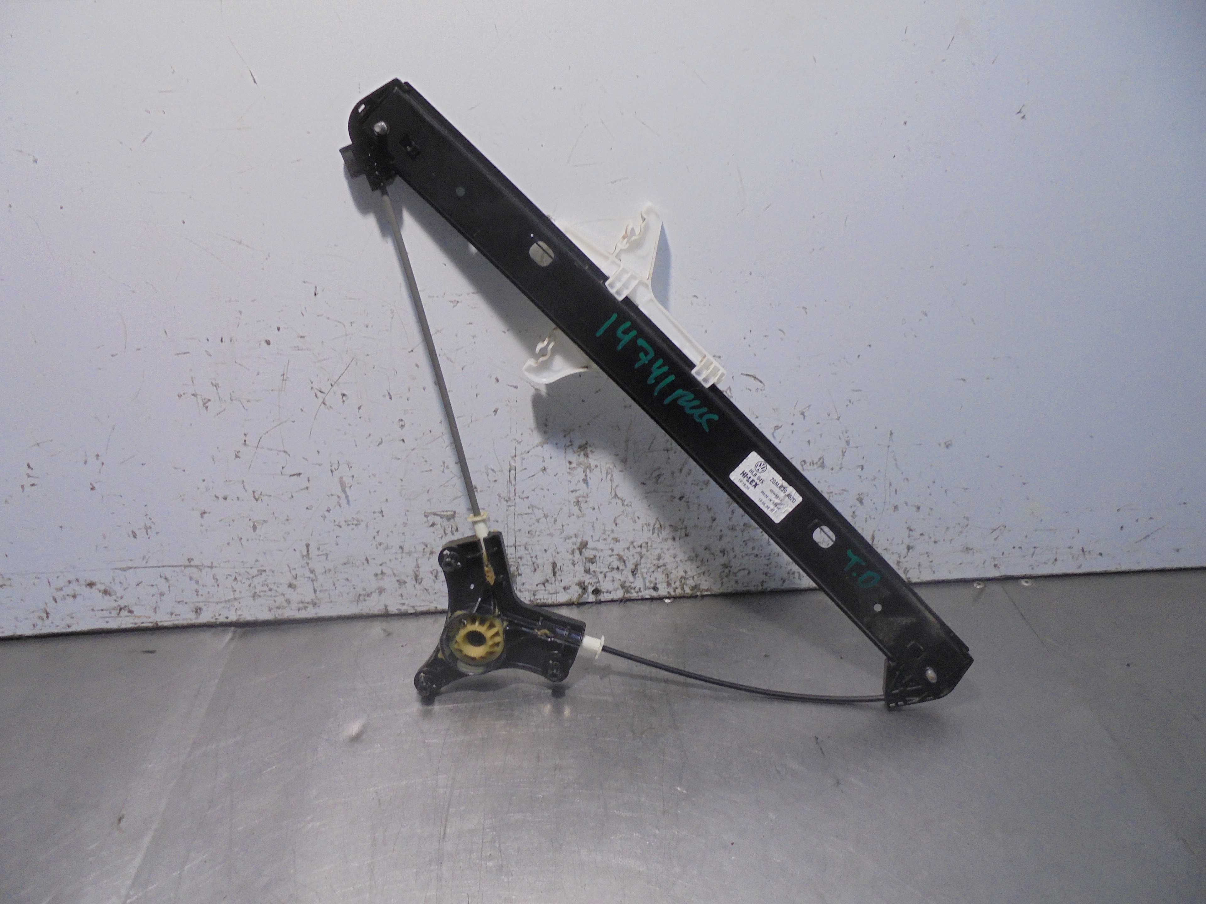 Recambio de elevalunas trasero derecho para volkswagen t-cross advance referencia OEM IAM 2GM839462D ELÉCTRICO CONFORT 5 PUERTAS
