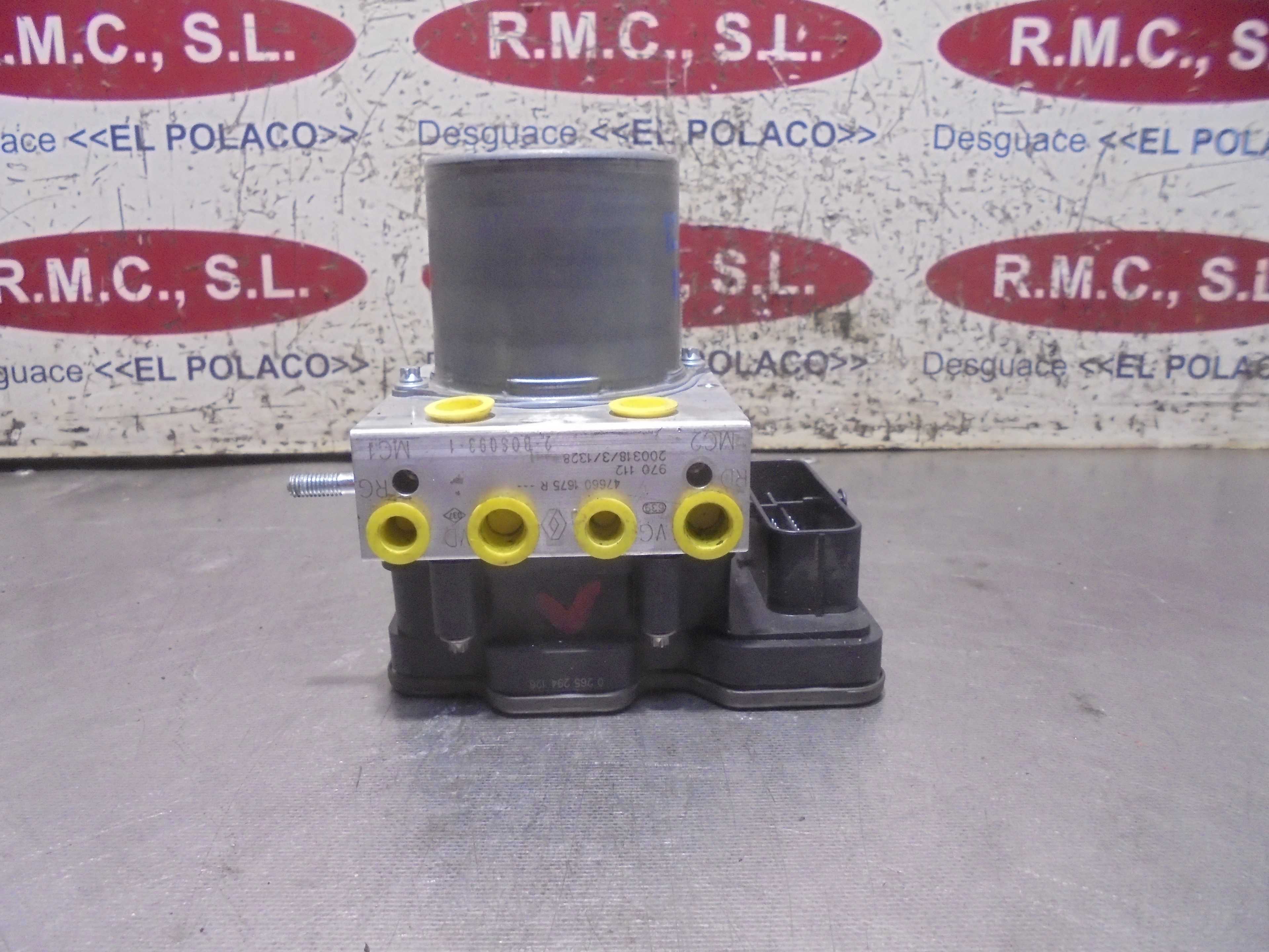 Recambio de abs para renault clio v business referencia OEM IAM 0265956794  
