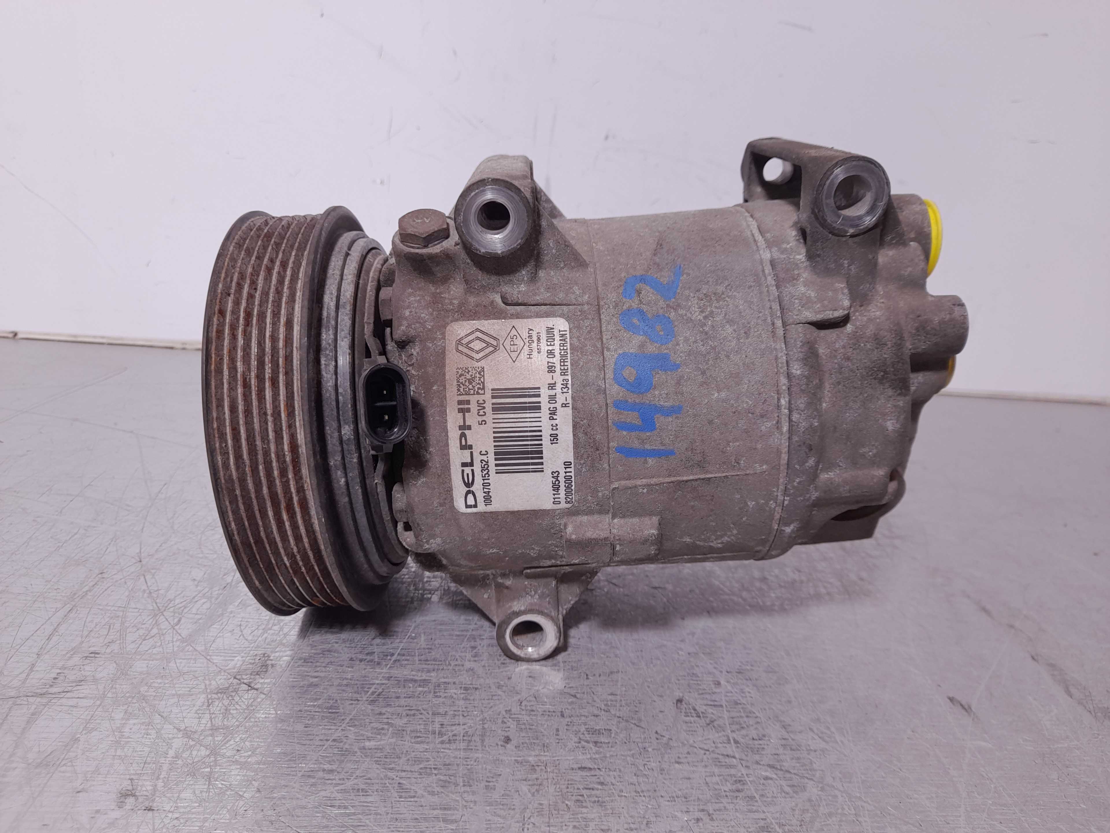 Recambio de compresor aire acondicionado para renault megane ii berlina 5p authentique referencia OEM IAM 8200600110 DELPHI 