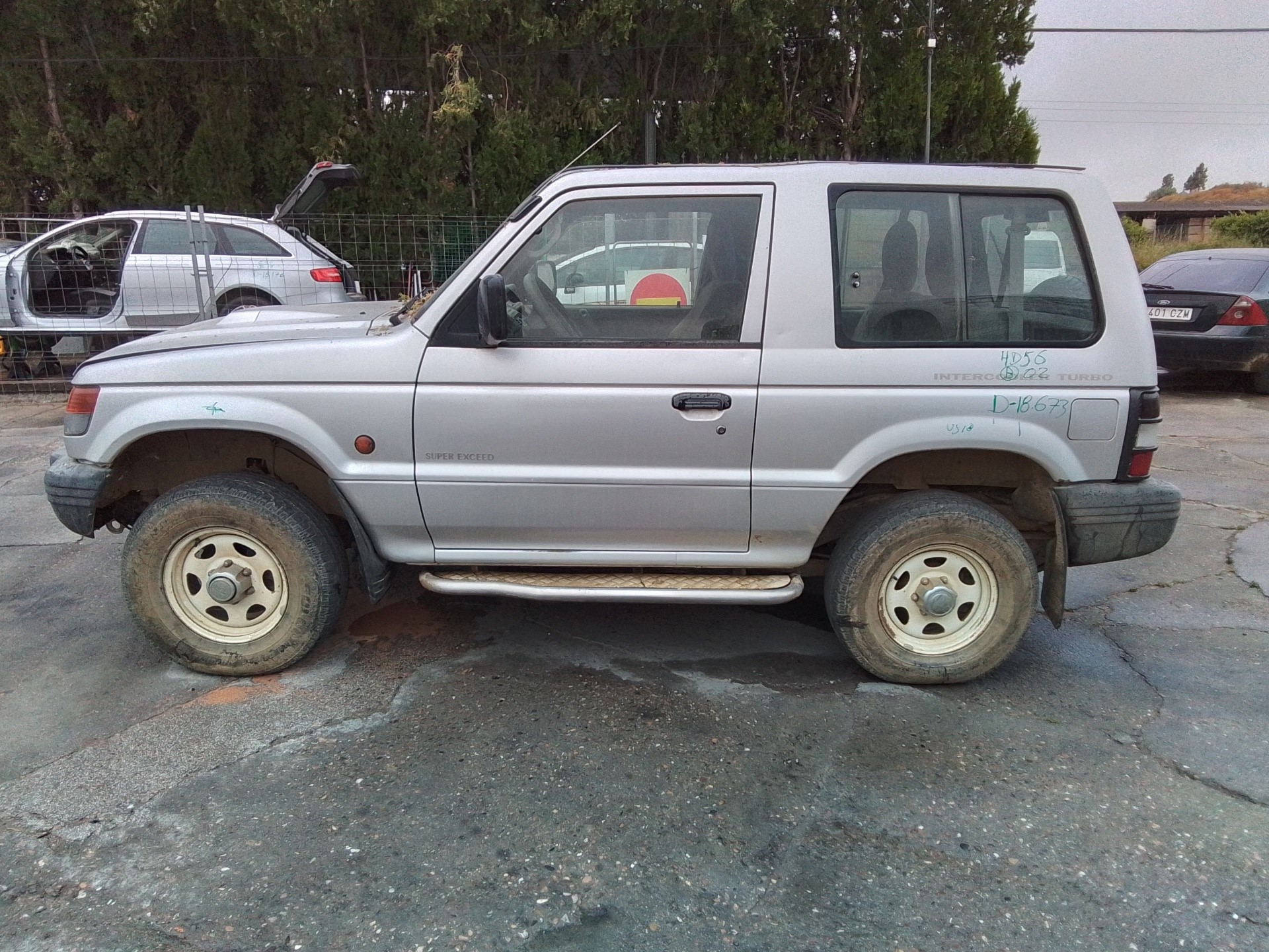 mitsubishi galloper (hyundai) del año 2002