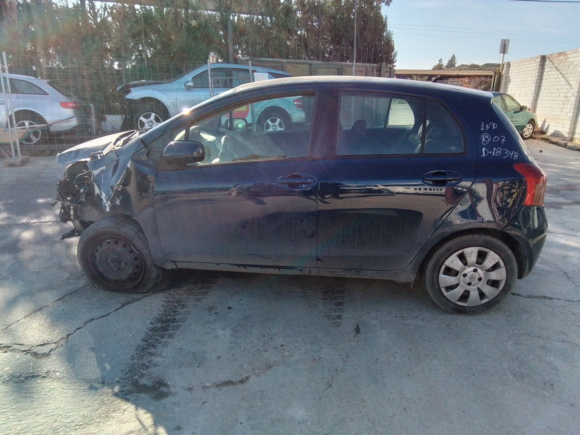 toyota yaris (ksp9/scp9/nlp9) del año 2007