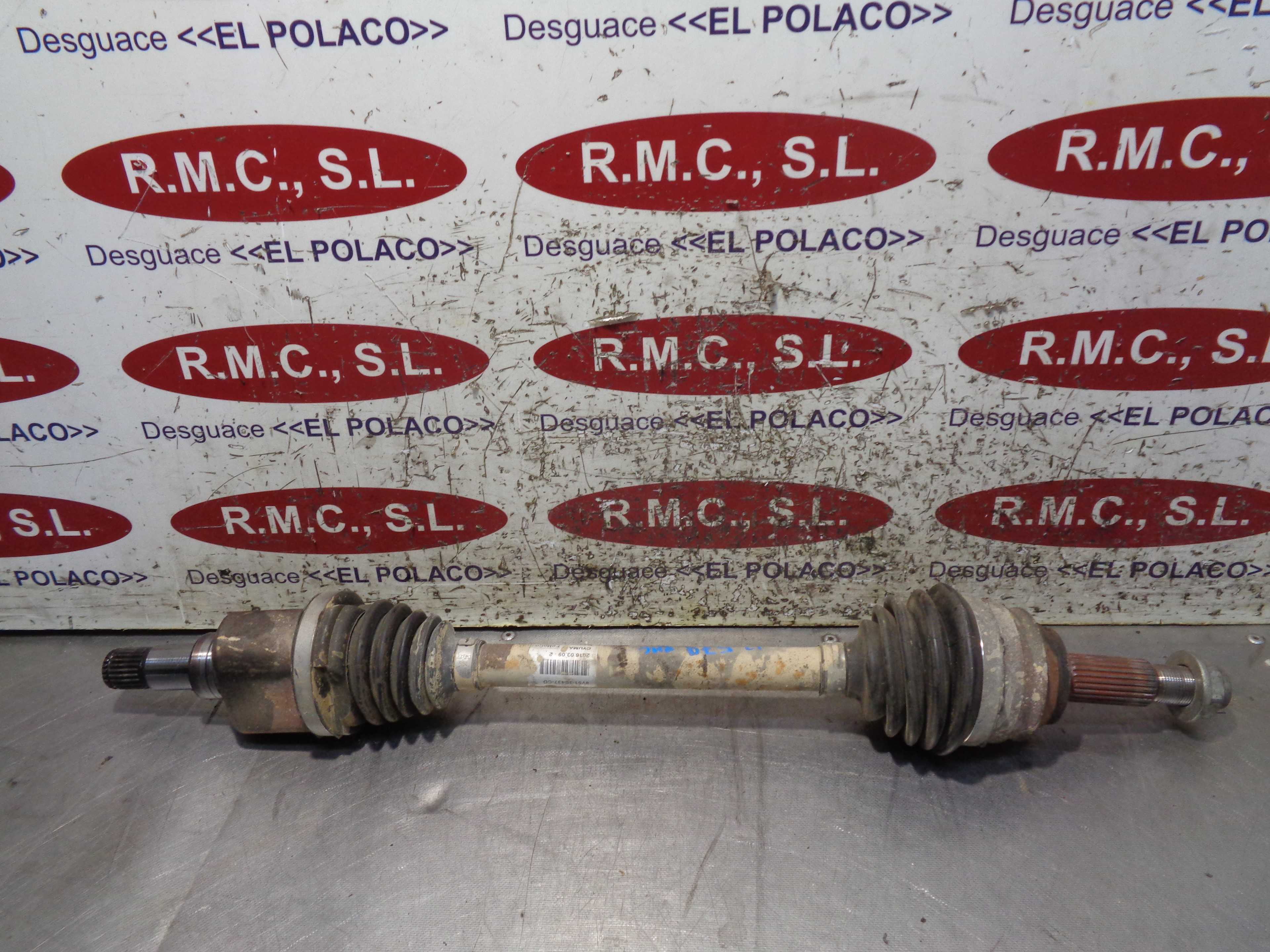 Recambio de transmision delantera izquierda para ford fiesta (ccn) ambiente referencia OEM IAM 8V513B437  