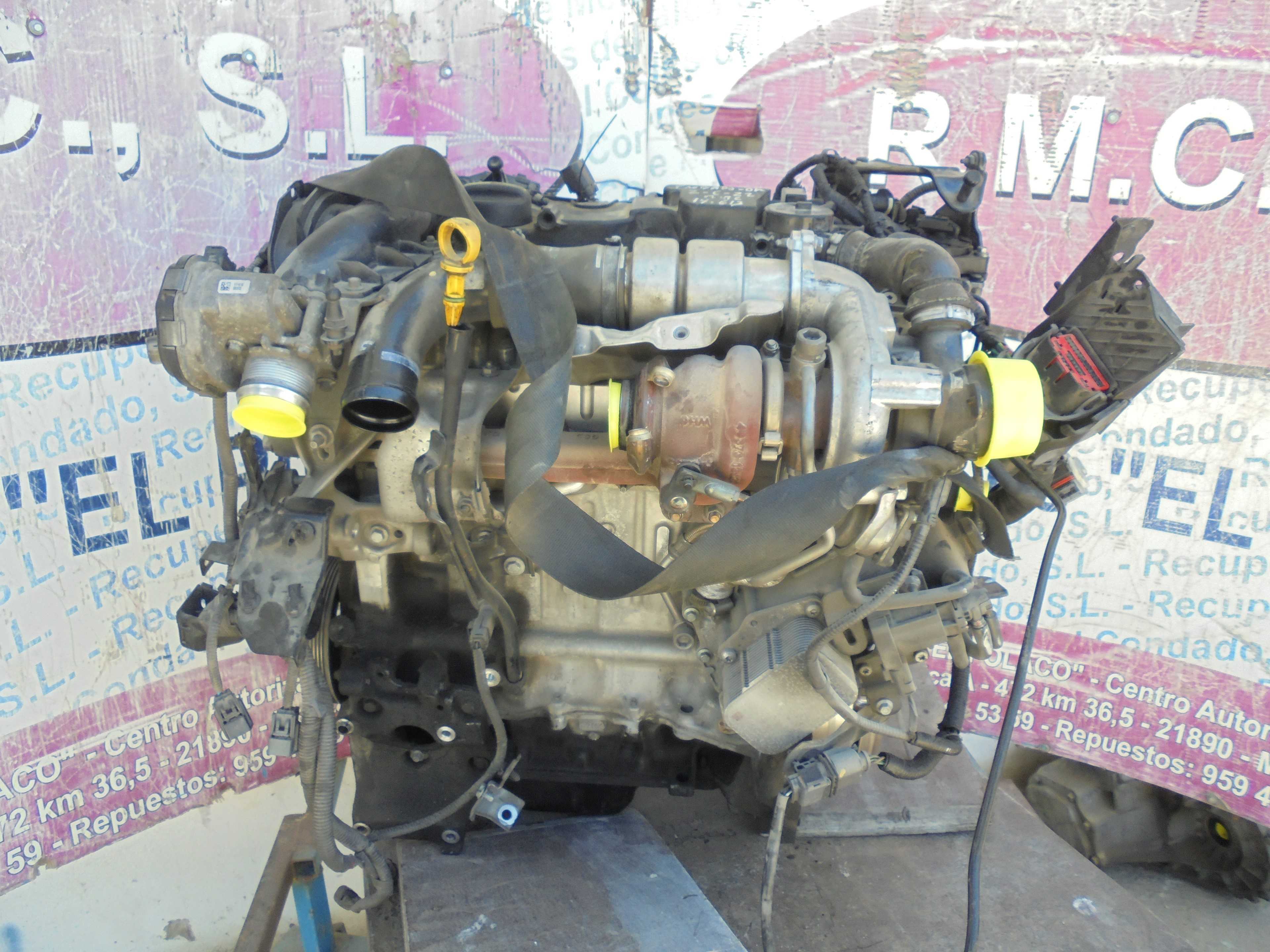 Recambio de motor completo para ford fiesta (cb1) 1.6 tdci cat referencia OEM IAM TZJA  