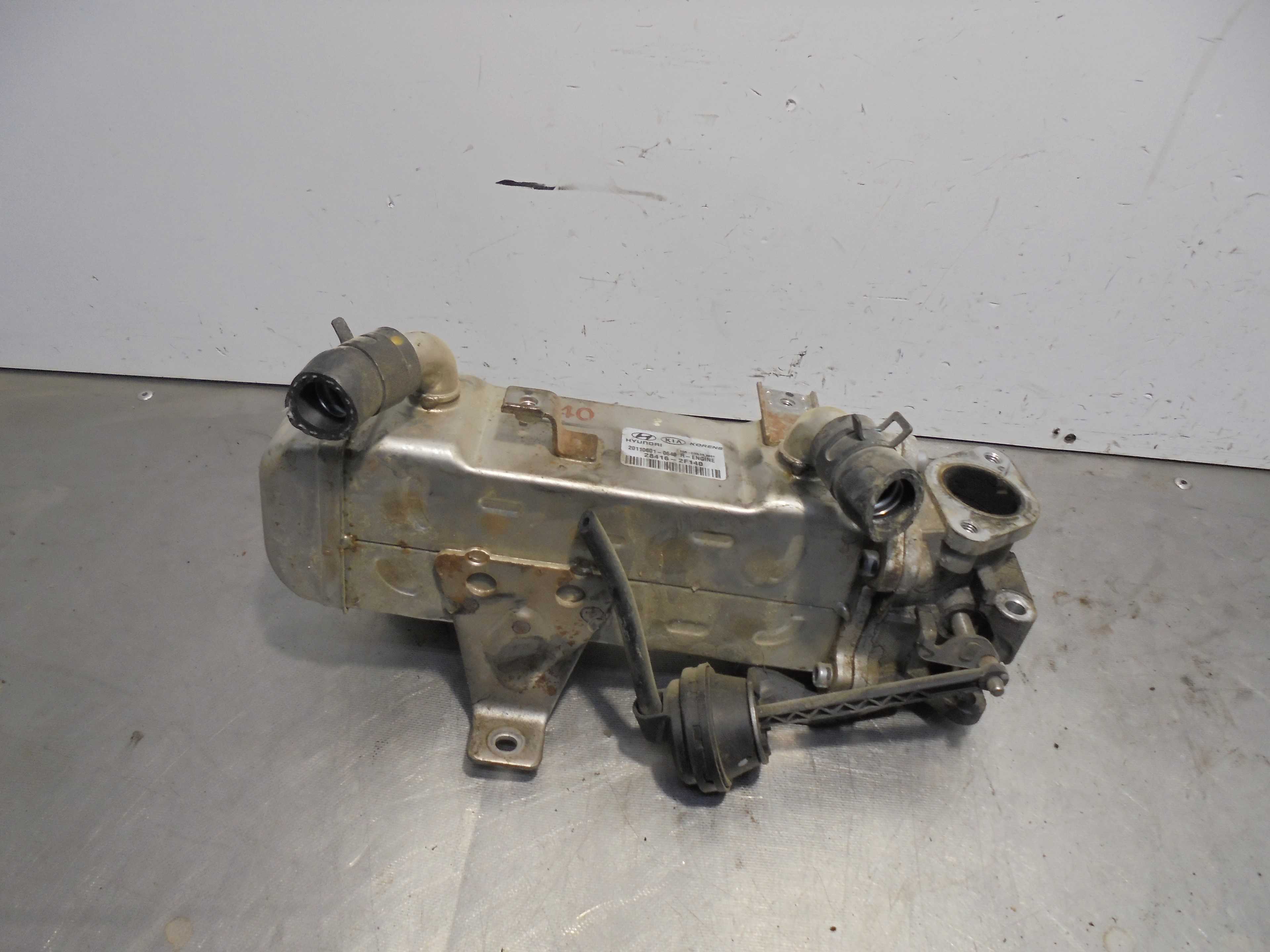 Recambio de enfriador de gases para kia sorento active 4wd referencia OEM IAM 284162F140  
