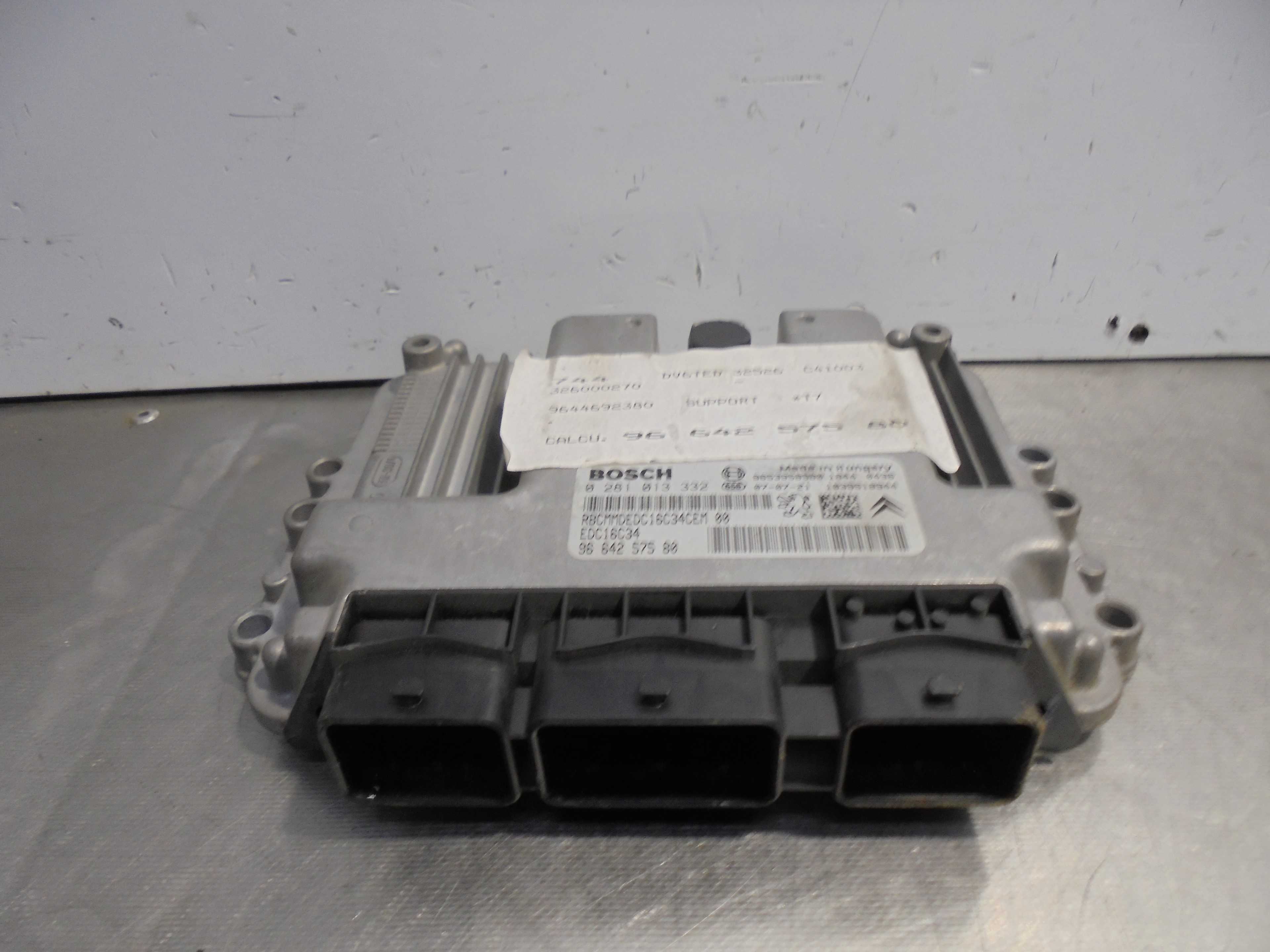 Recambio de centralita motor uce para peugeot 308 sport referencia OEM IAM 9664257580 BOSCH 