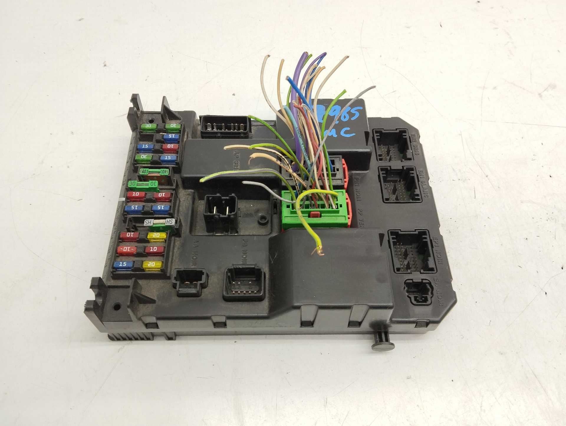Recambio de centralita bsi para peugeot 307 break / sw (s1) referencia OEM IAM 9651197580A VALEO 