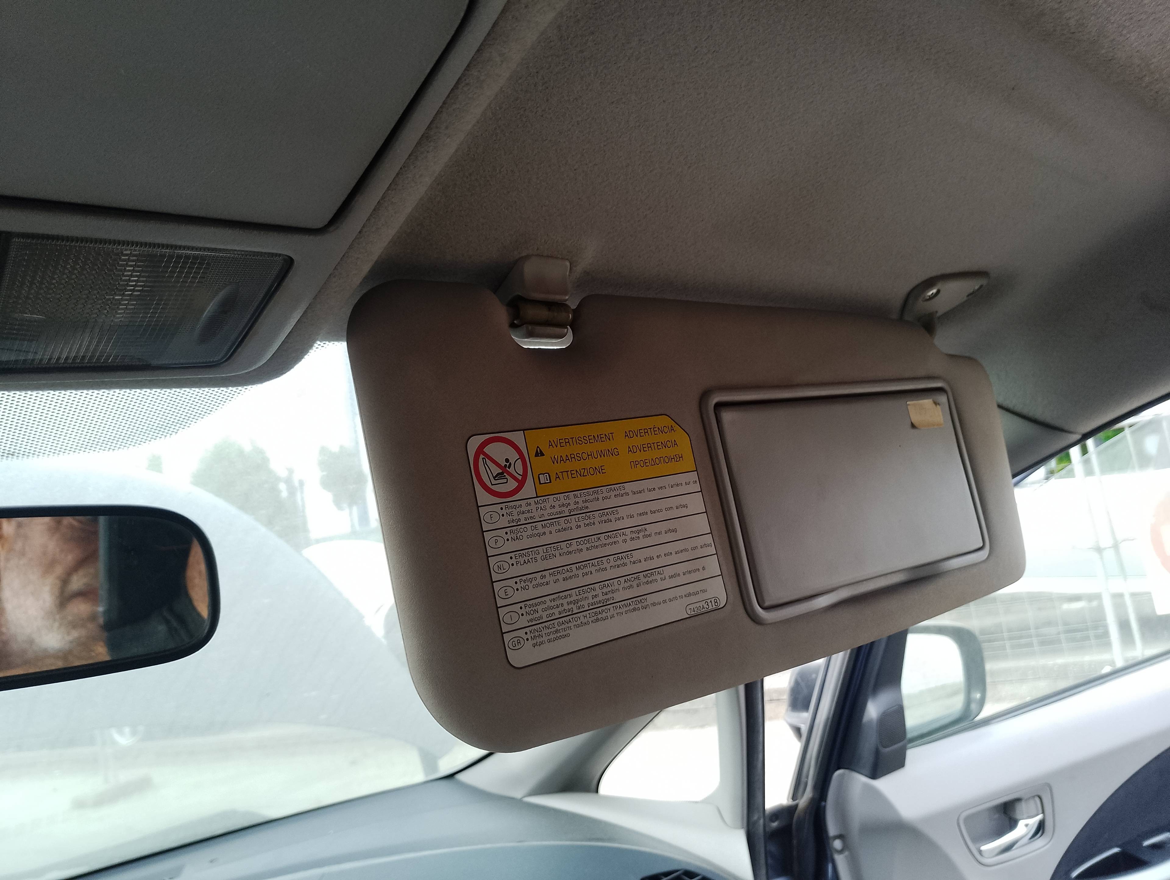 Recambio de parasol derecho para mitsubishi grandis (na0w) 2.0 di-d inform referencia OEM IAM   