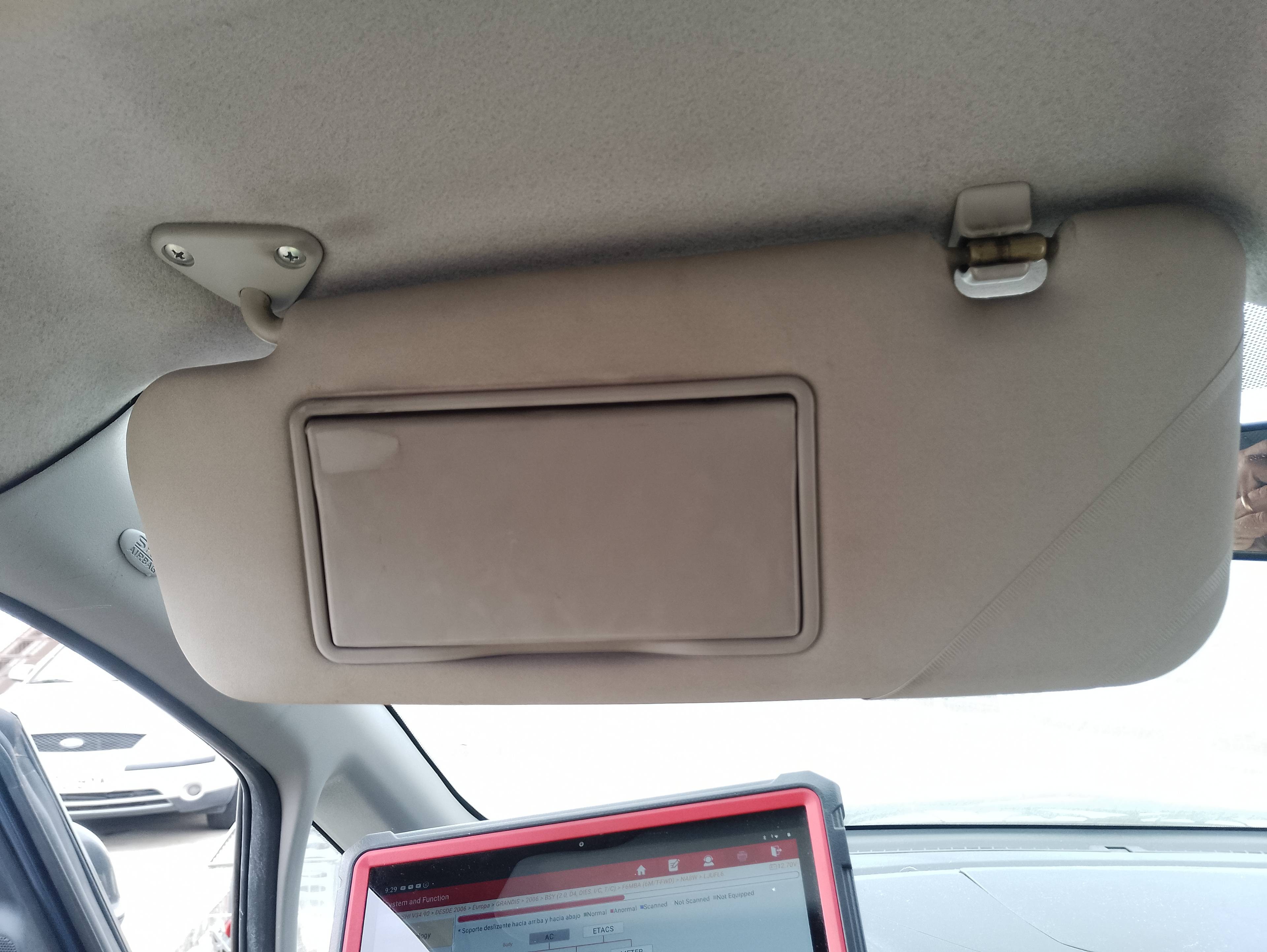 Recambio de parasol izquierdo para mitsubishi grandis (na0w) 2.0 di-d inform referencia OEM IAM   