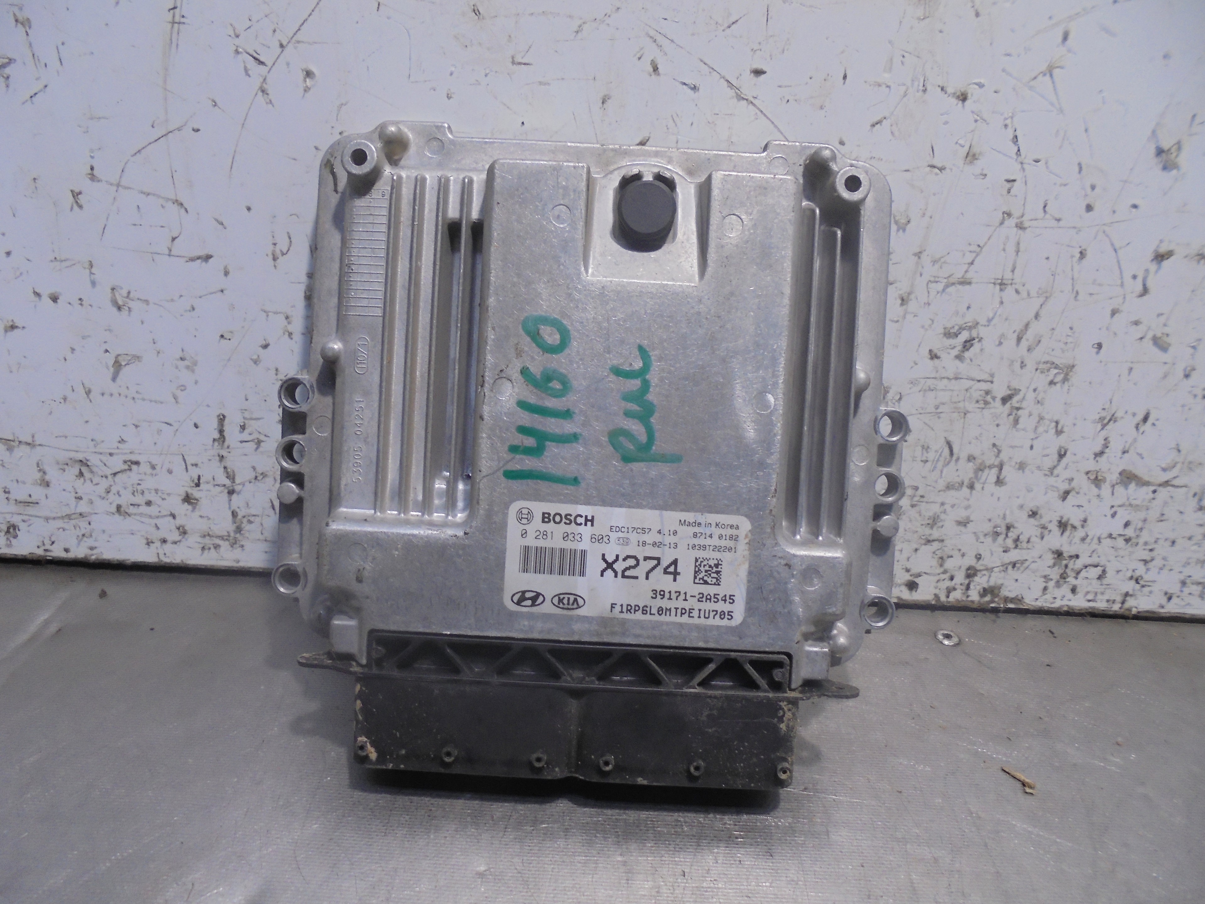 Recambio de centralita motor uce para kia carens ( ) 1.7 crdi cat referencia OEM IAM 391712A545 BOSCH 