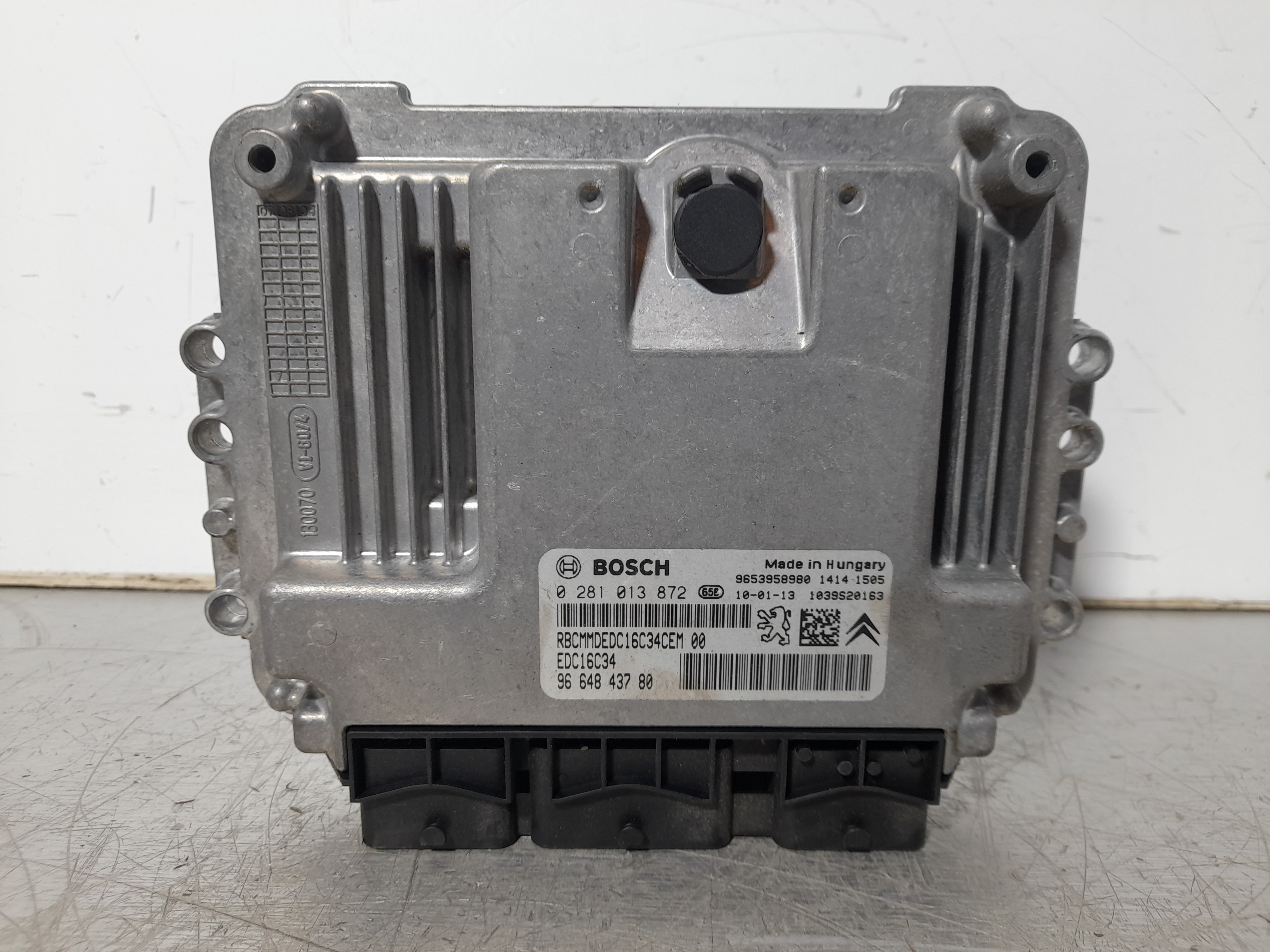 Recambio de centralita motor uce para citroën berlingo station wagon sx multispace referencia OEM IAM 9664843780  