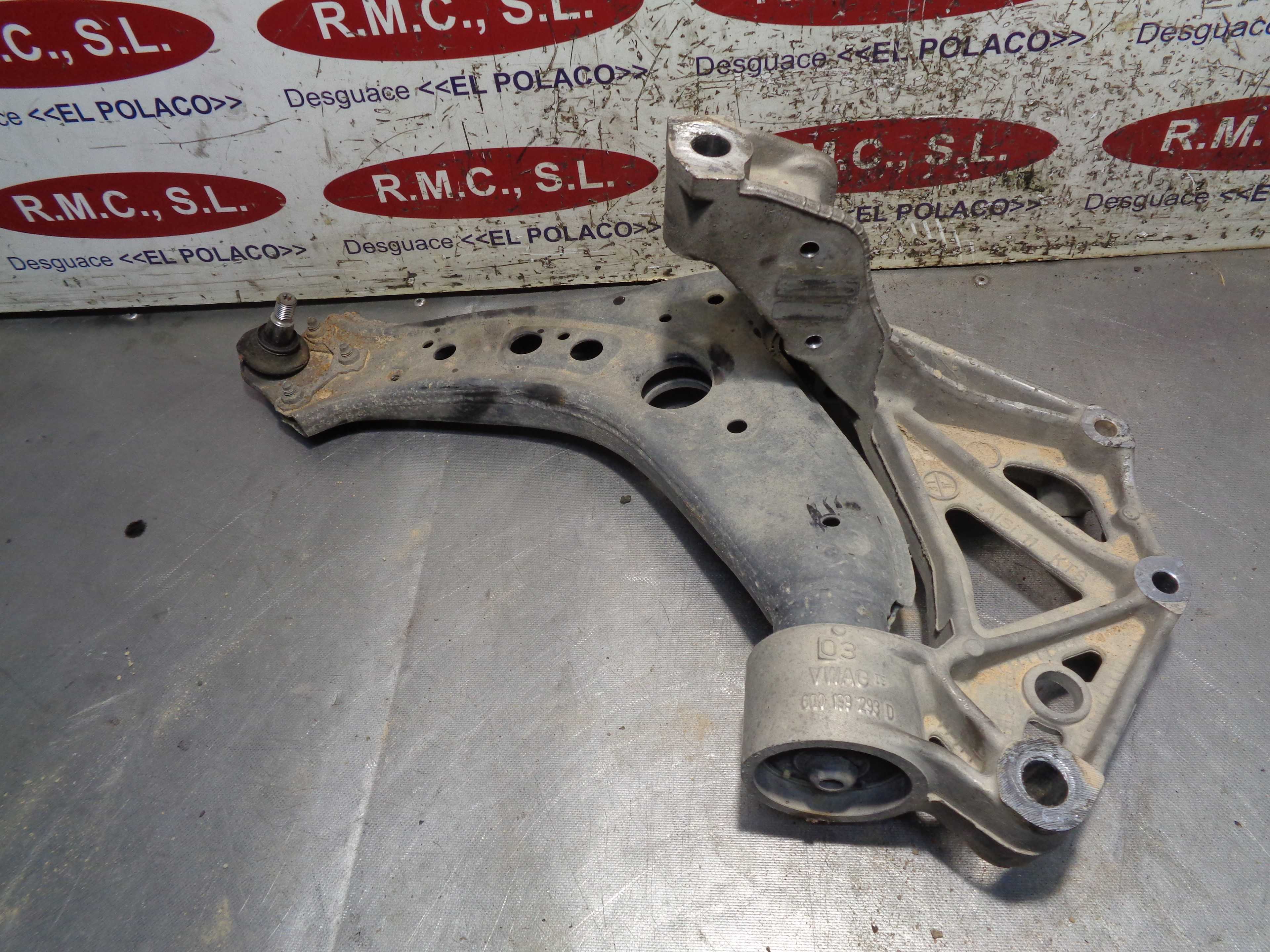Recambio de brazo suspension inferior delantero izquierdo para seat ibiza (6l1) cool referencia OEM IAM 6Q0407157  