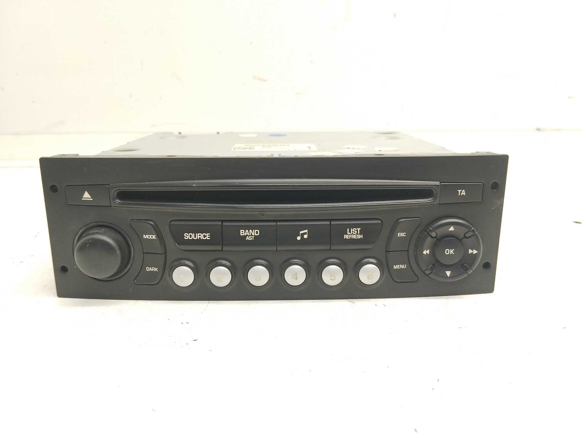 Recambio de sistema audio / radio cd para citroën c3 tonic referencia OEM IAM 98016070XT01 AC237498600 