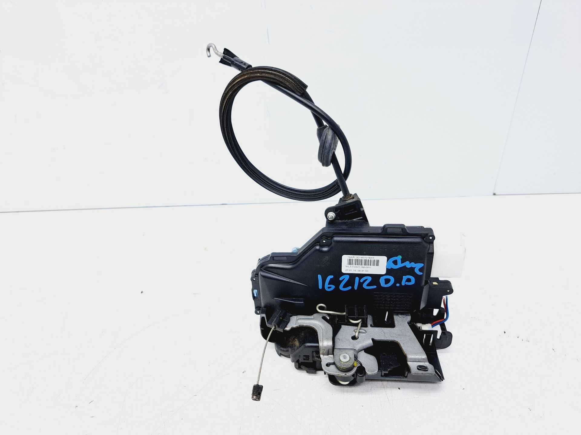 Recambio de cerradura puerta delantera derecha para volkswagen touran (1t3) 1.6 tdi dpf referencia OEM IAM 3D1837016AR  