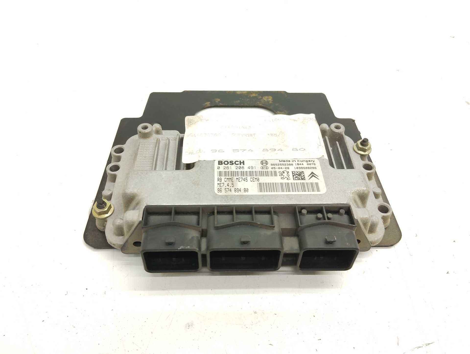 Recambio de centralita motor uce para citroën c4 berlina sx referencia OEM IAM 9657489480 0261208491 BOSCH