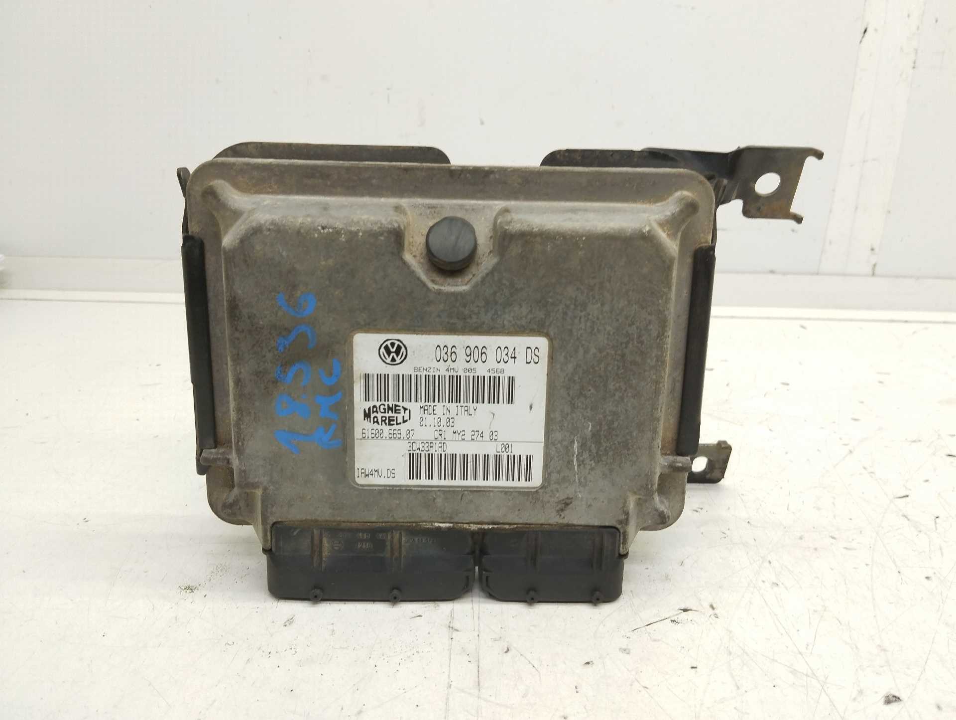 Recambio de centralita motor uce para seat toledo (1m2) executive referencia OEM IAM 036906034DS 6160066907 