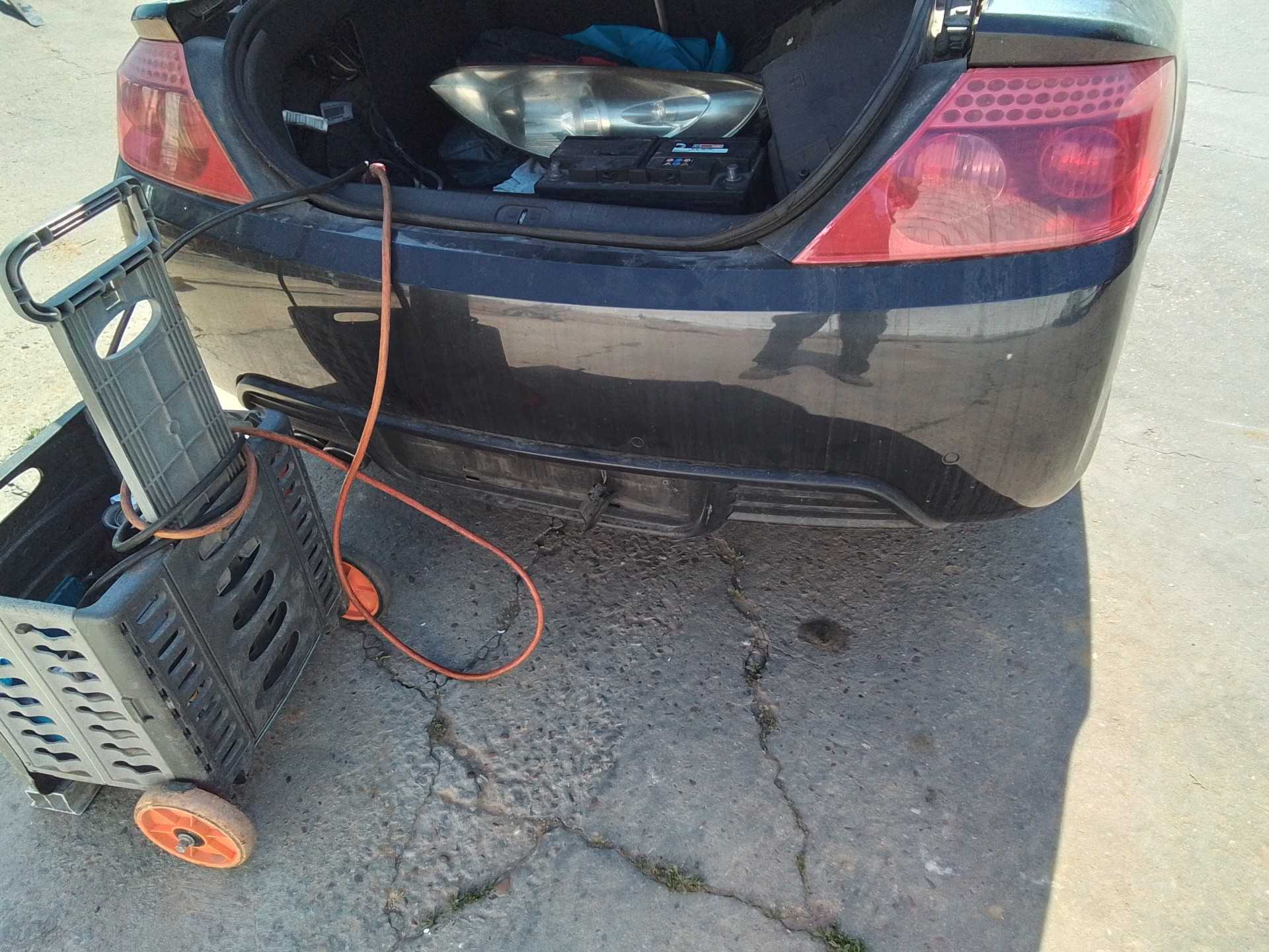 Recambio de paragolpes trasero para peugeot 407 coupe básico referencia OEM IAM   