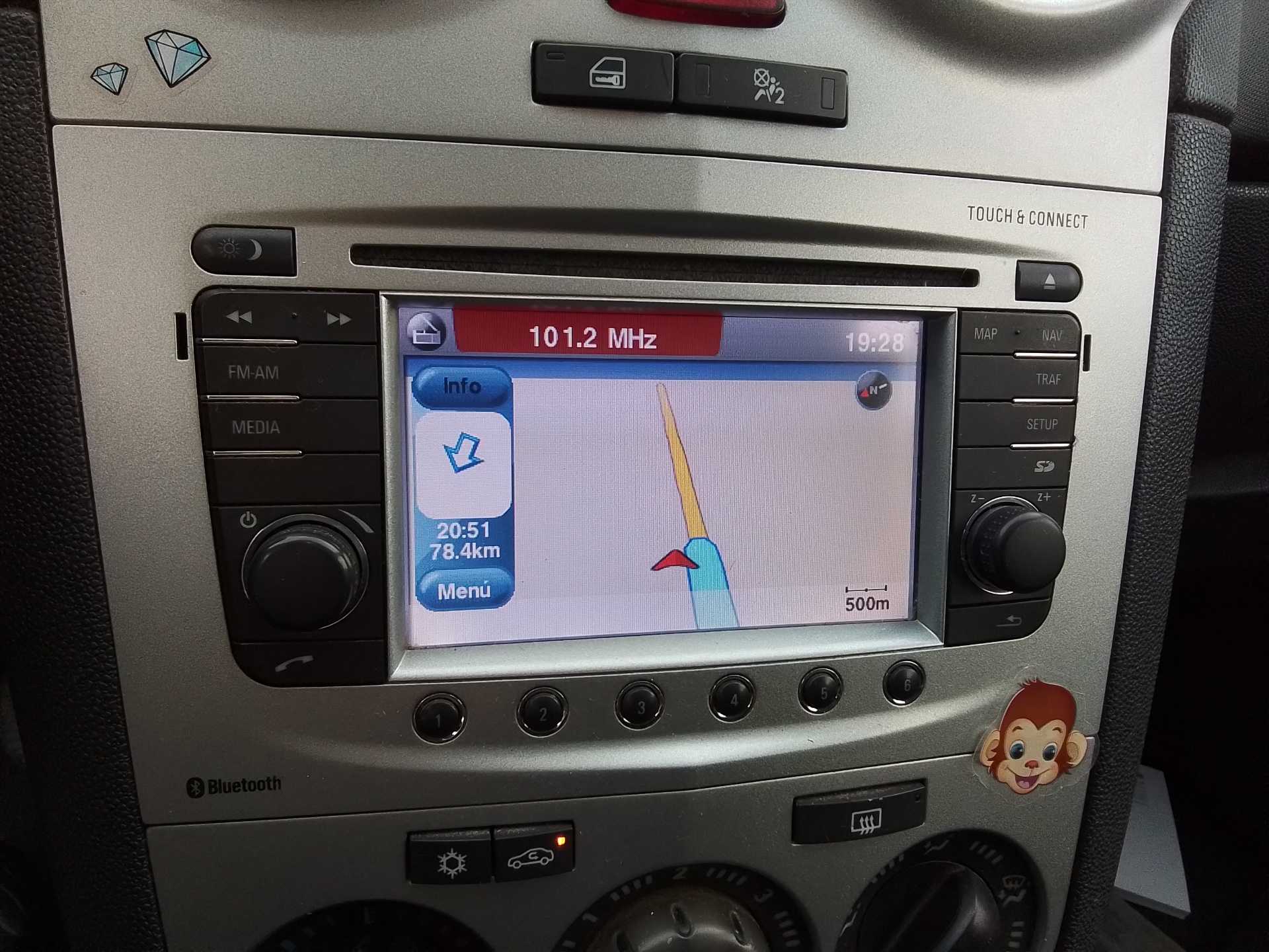 Recambio de sistema audio / radio cd para opel corsa d 1.3 16v cdti referencia OEM IAM   