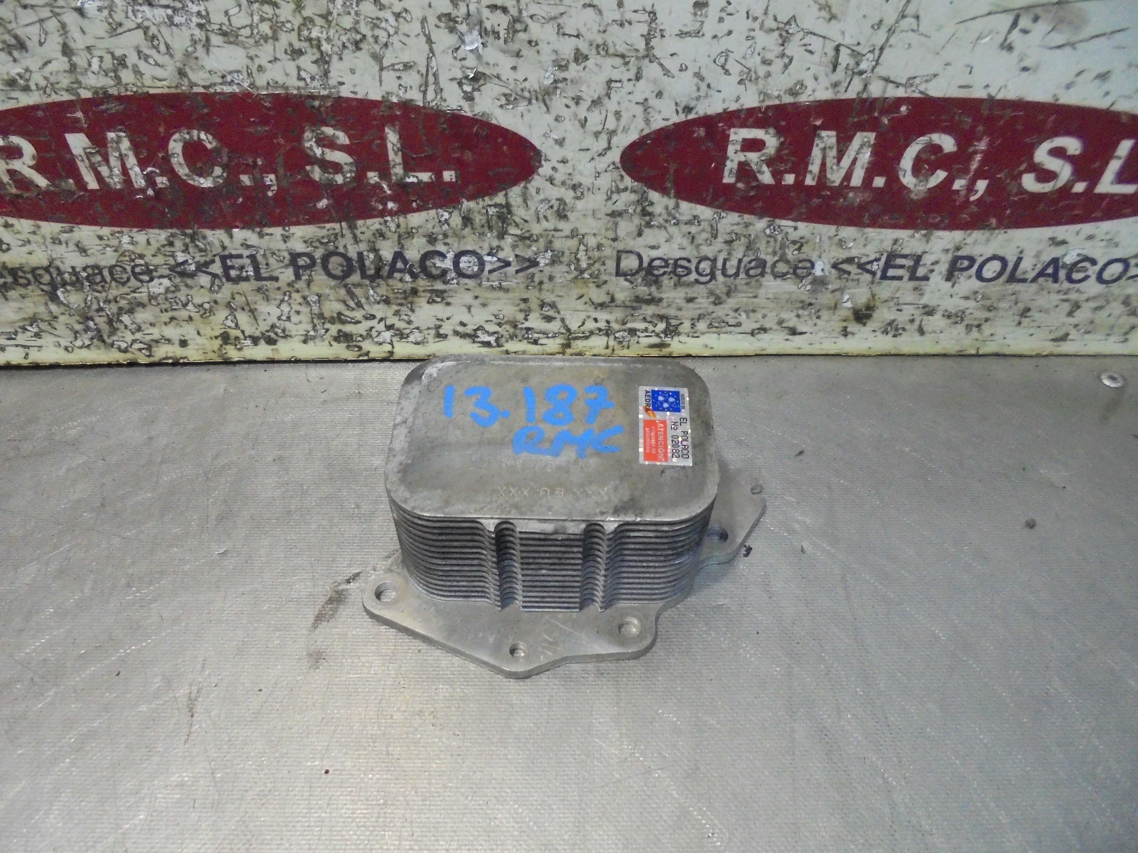 Recambio de enfriador aceite motor para peugeot 307 break / sw (s1) 1.6 hdi referencia OEM IAM   