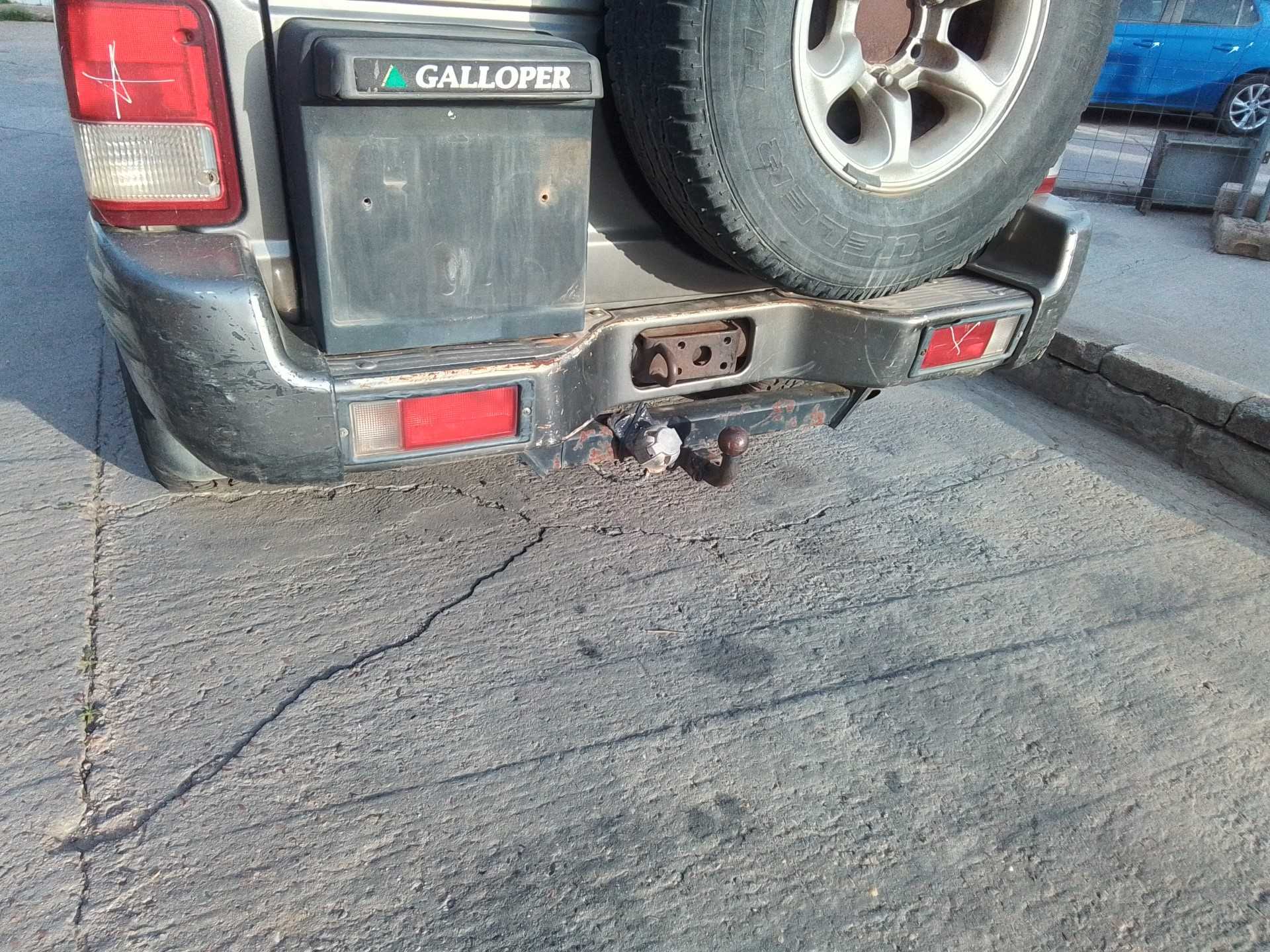 Recambio de paragolpes trasero para hyundai galloper referencia OEM IAM   