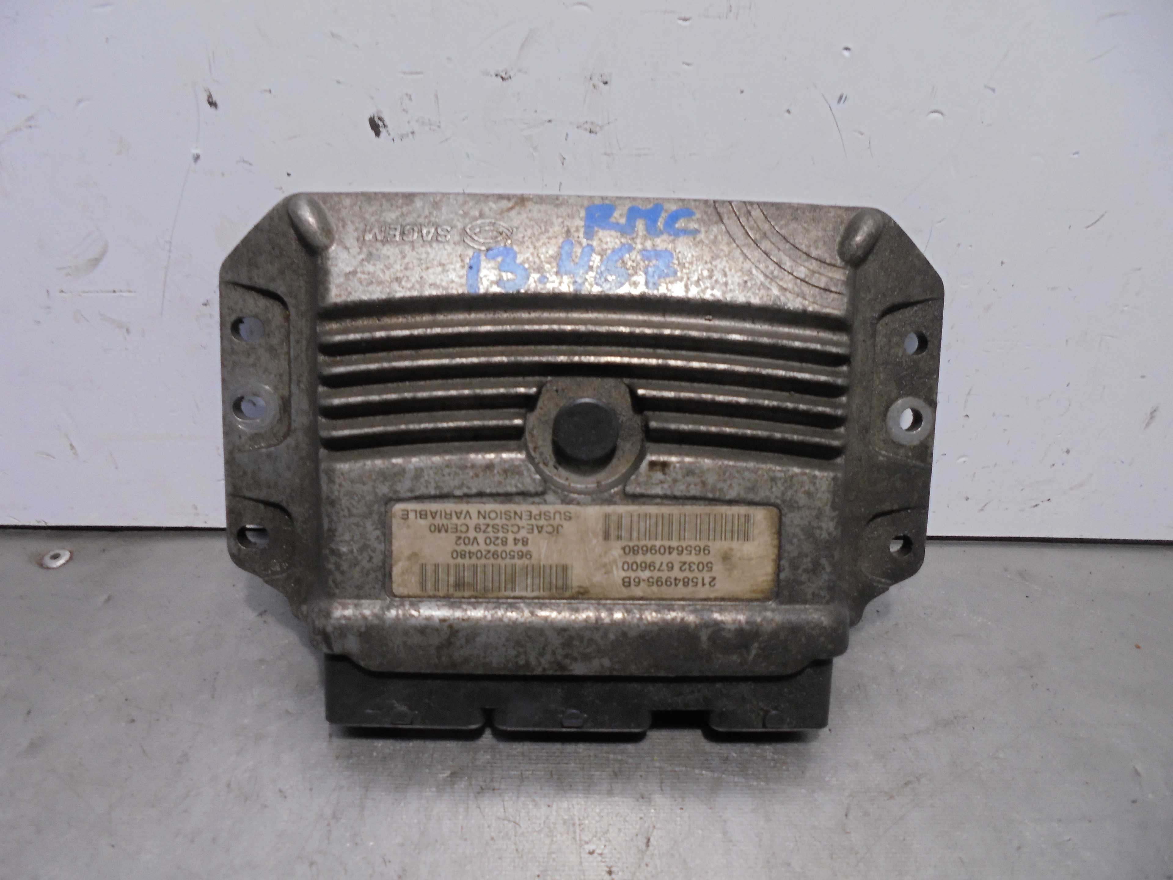 Recambio de centralita suspension para peugeot 607 (s2) básico referencia OEM IAM 9650920480 SAGEM 