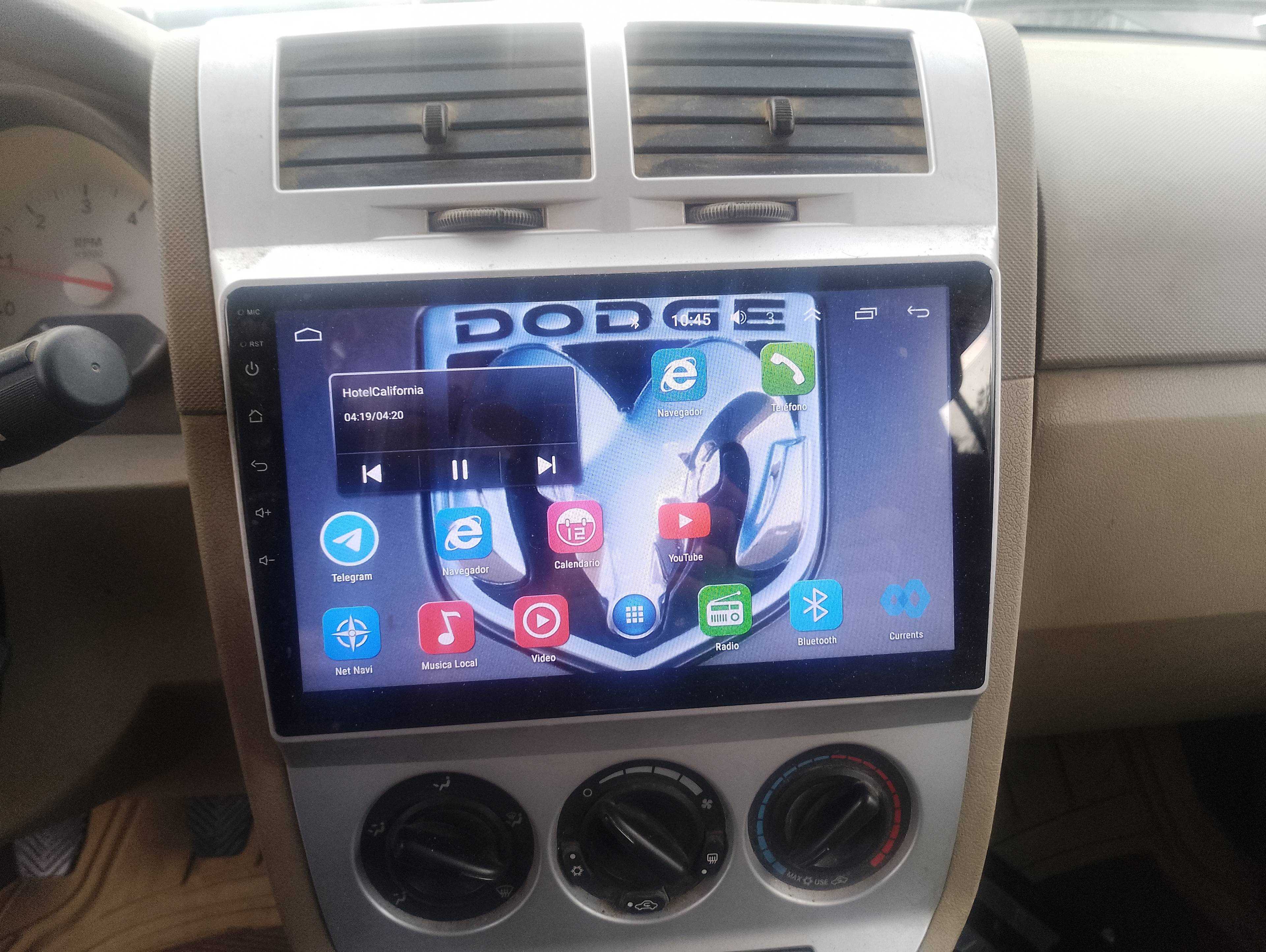 Recambio de pantalla multifuncion para dodge caliber s referencia OEM IAM   