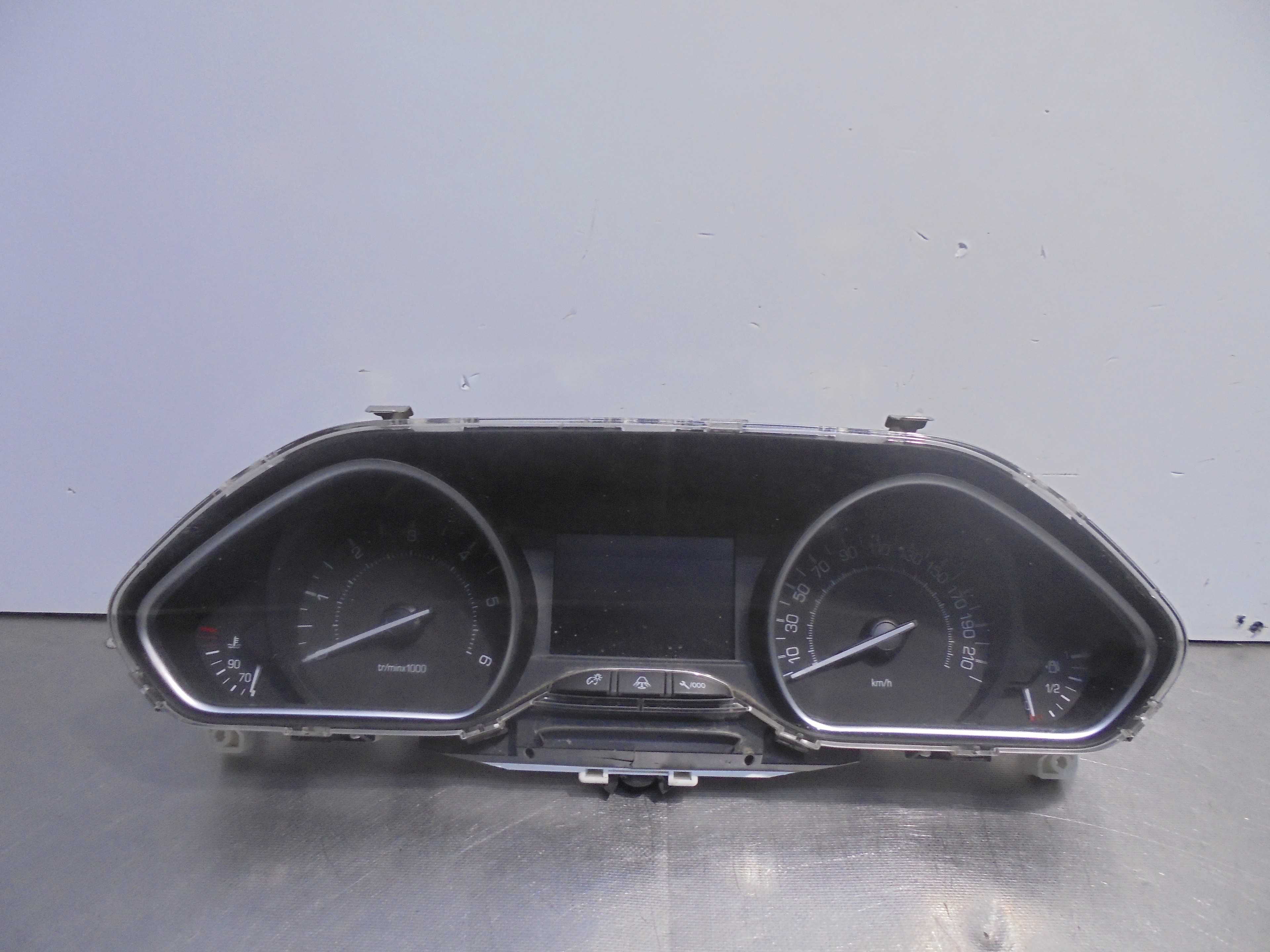 Recambio de cuadro instrumentos para peugeot 208 1.6 16v hdi fap referencia OEM IAM 9805975780  