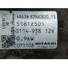 Recambio de motores de arranque para fiat panda (169) 1.2 cat referencia OEM IAM 46636R09A082015 51812501 HITACHI