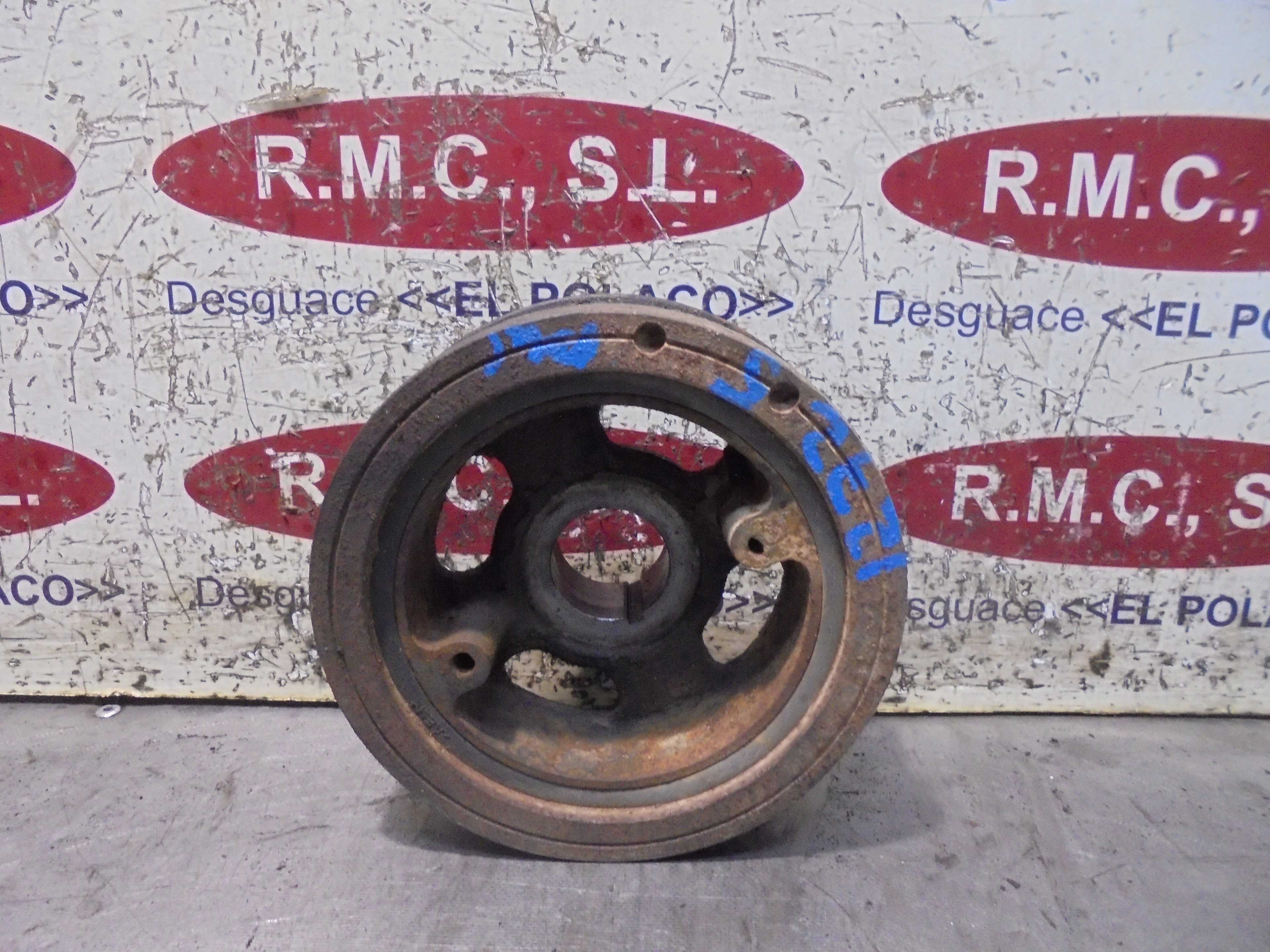 Recambio de polea cigueñal para toyota land cruiser (j12) 3.0 turbodiesel referencia OEM IAM   