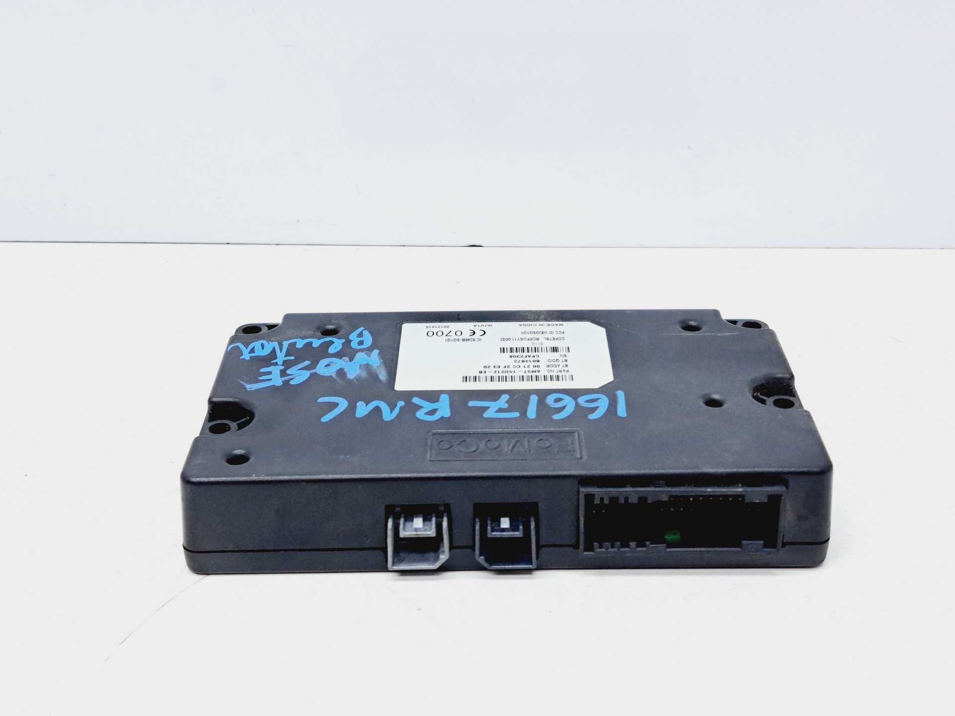 Recambio de centralita bluetooth para ford c-max 1.0 ecoboost cat referencia OEM IAM AM5T14D212EB FOMOCO 