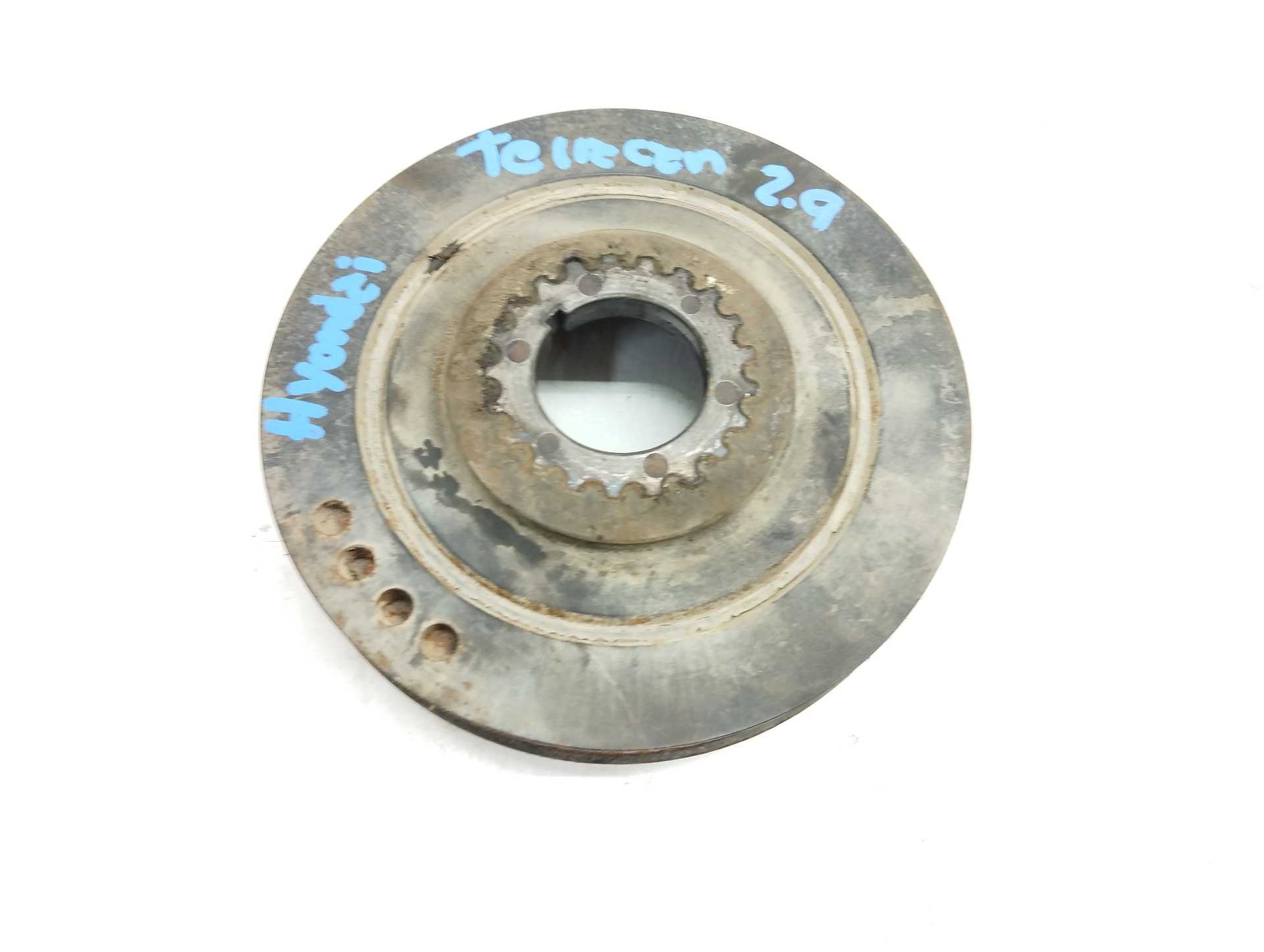 Recambio de polea cigueñal para hyundai terracan (hp) 2.9 crdi gl referencia OEM IAM   