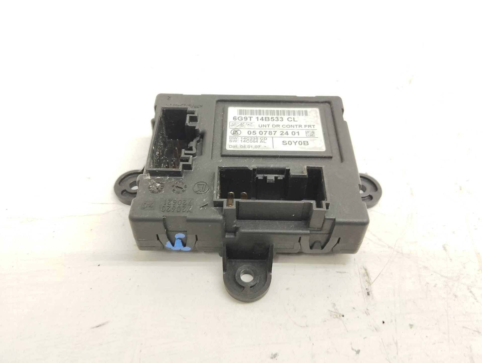 Recambio de modulo electronico para ford s-max (ca1) 2.0 tdci cat referencia OEM IAM 6G9T14B533 0507872401 