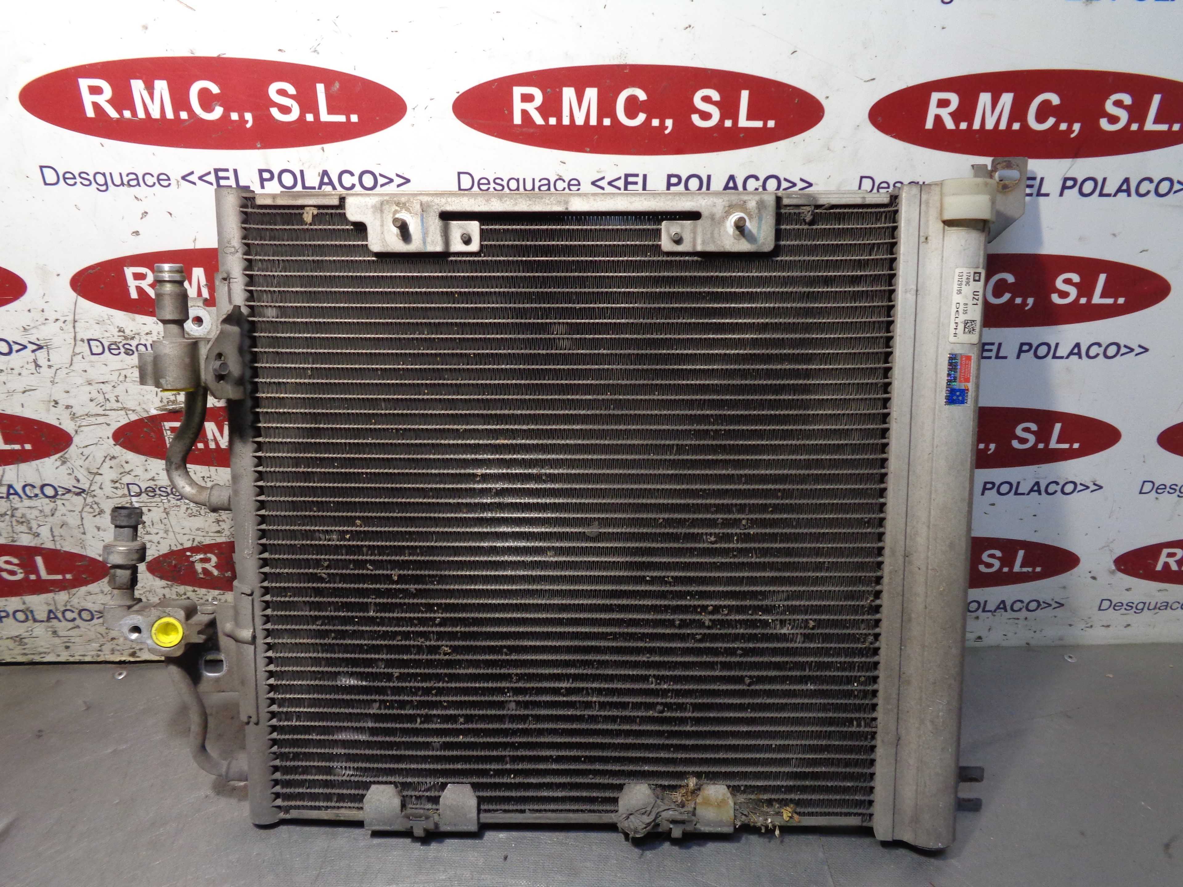 Recambio de condensador / radiador aire acondicionado para opel zafira b cosmo referencia OEM IAM 13129195 DELPHI 