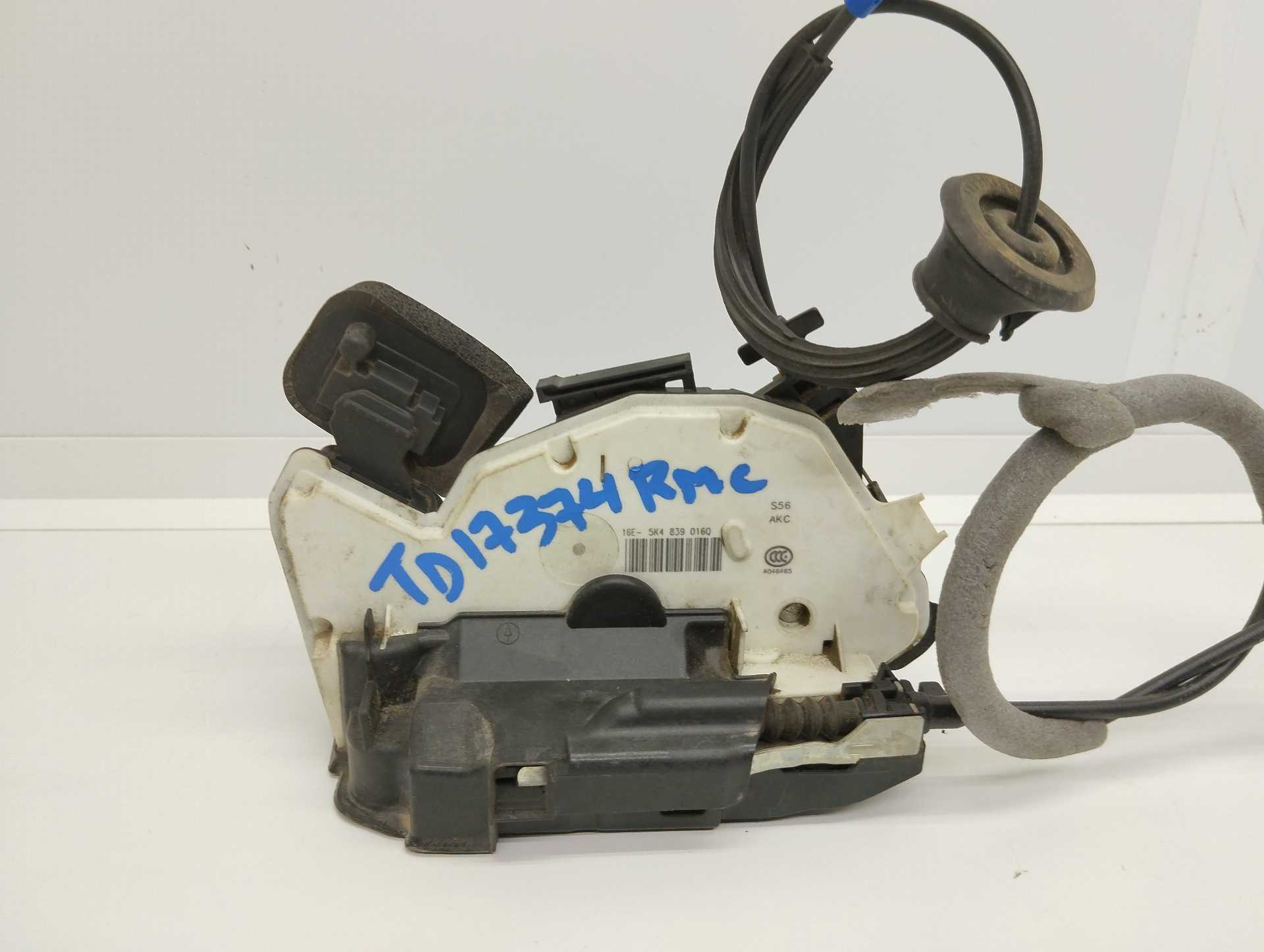 Recambio de cerradura puerta trasera derecha para seat leon (5f1) reference referencia OEM IAM 5K4839016Q  