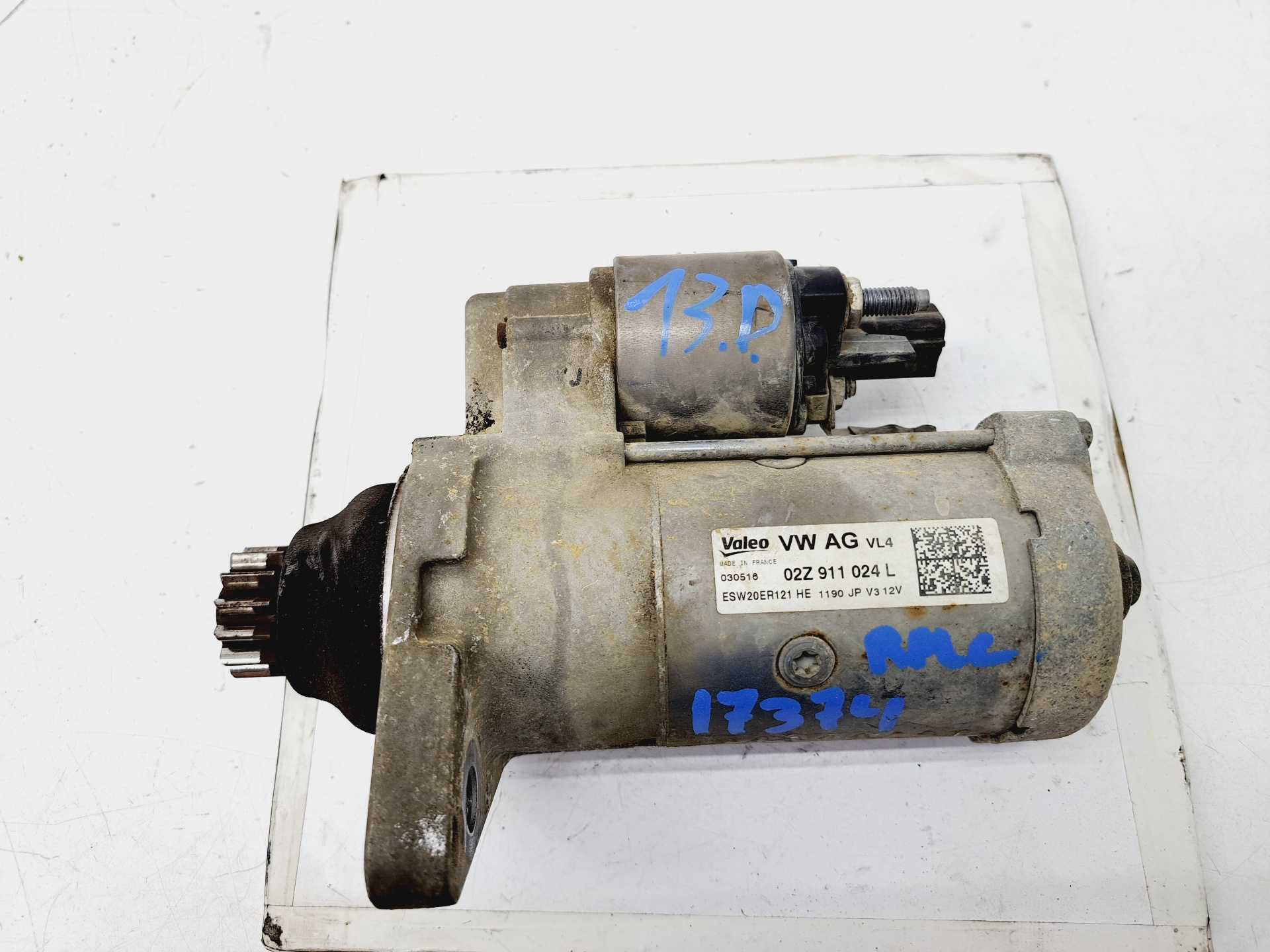 Recambio de motores de arranque para seat leon (5f1) reference referencia OEM IAM 02Z911024L VALEO 
