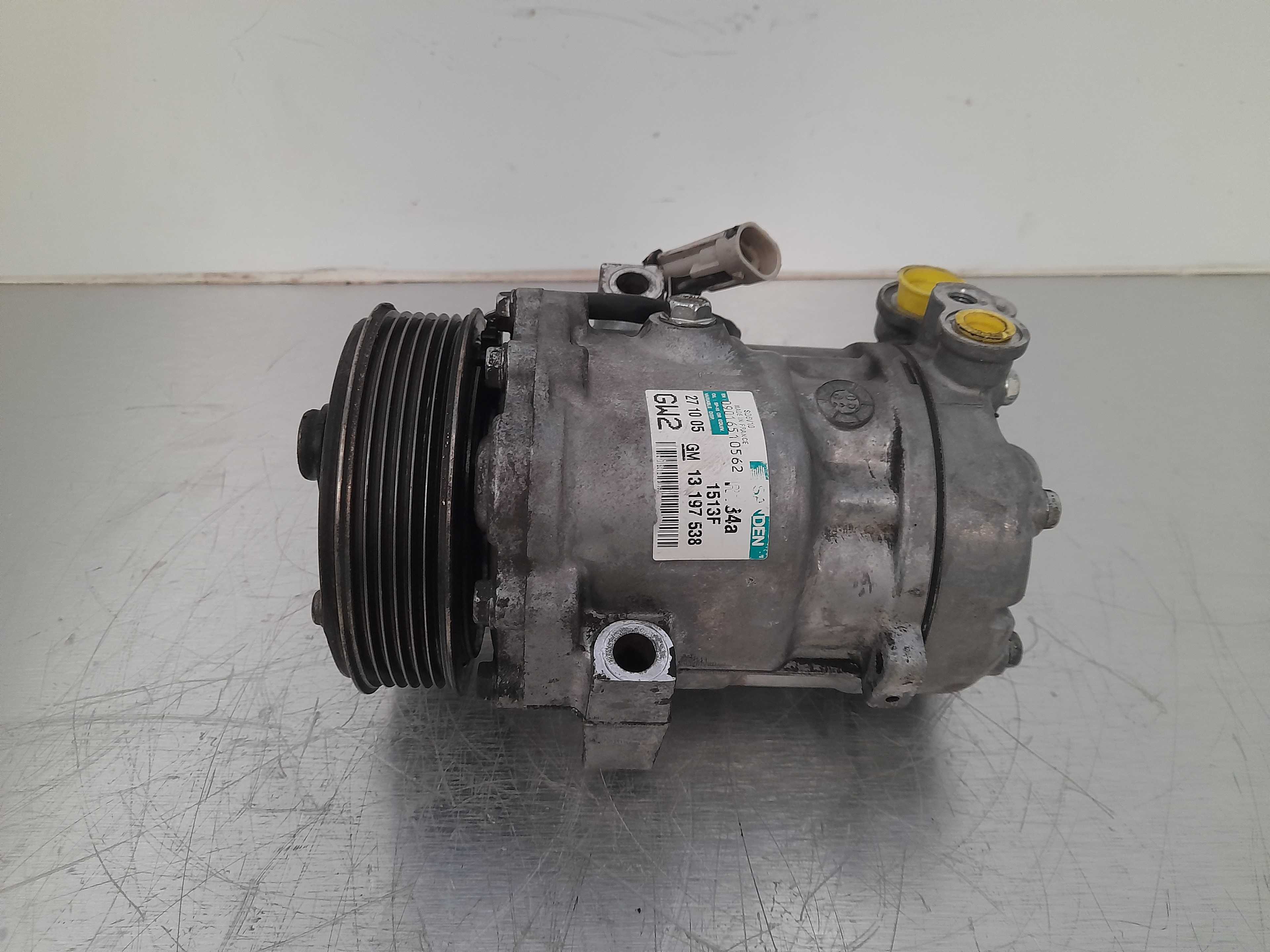 Recambio de compresor aire acondicionado para opel meriva cosmo referencia OEM IAM SD6VBBF  