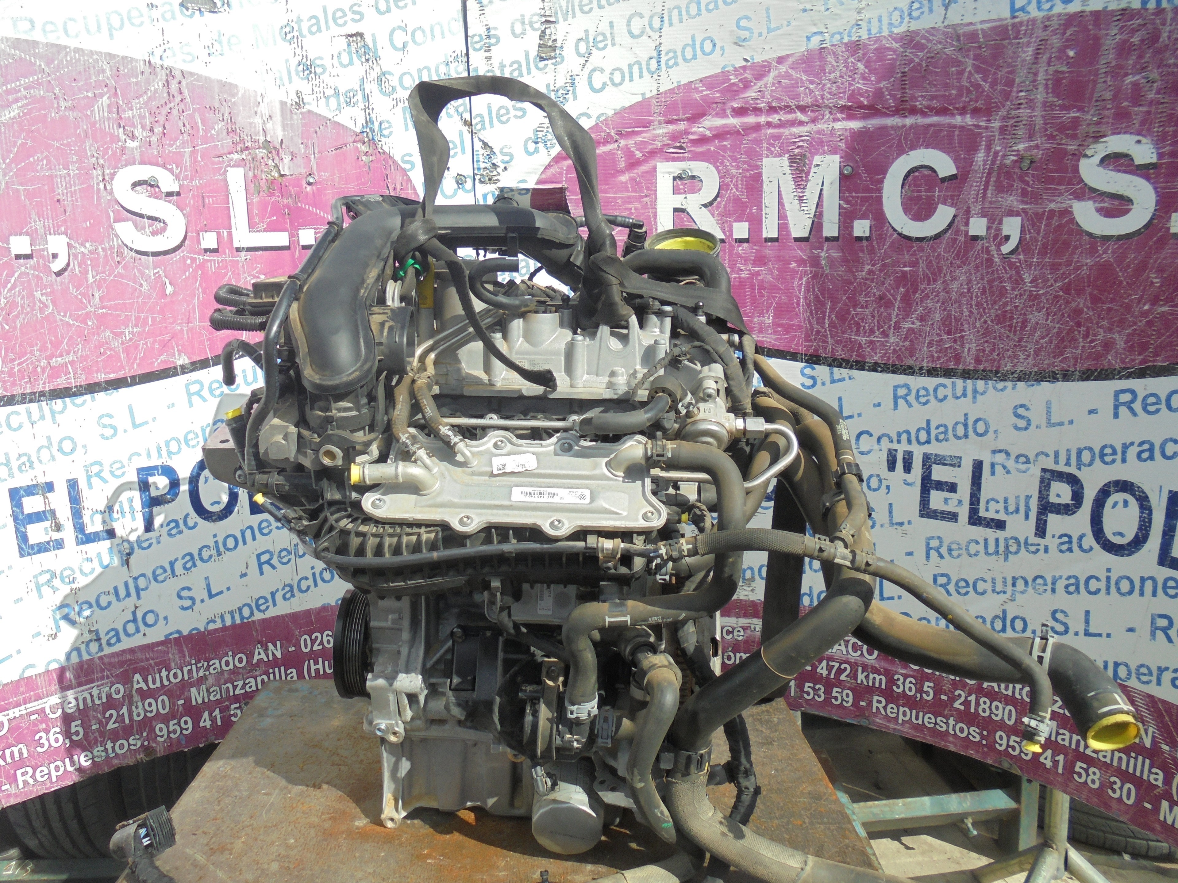 Recambio de motor completo para skoda fabia active referencia OEM IAM DKL  