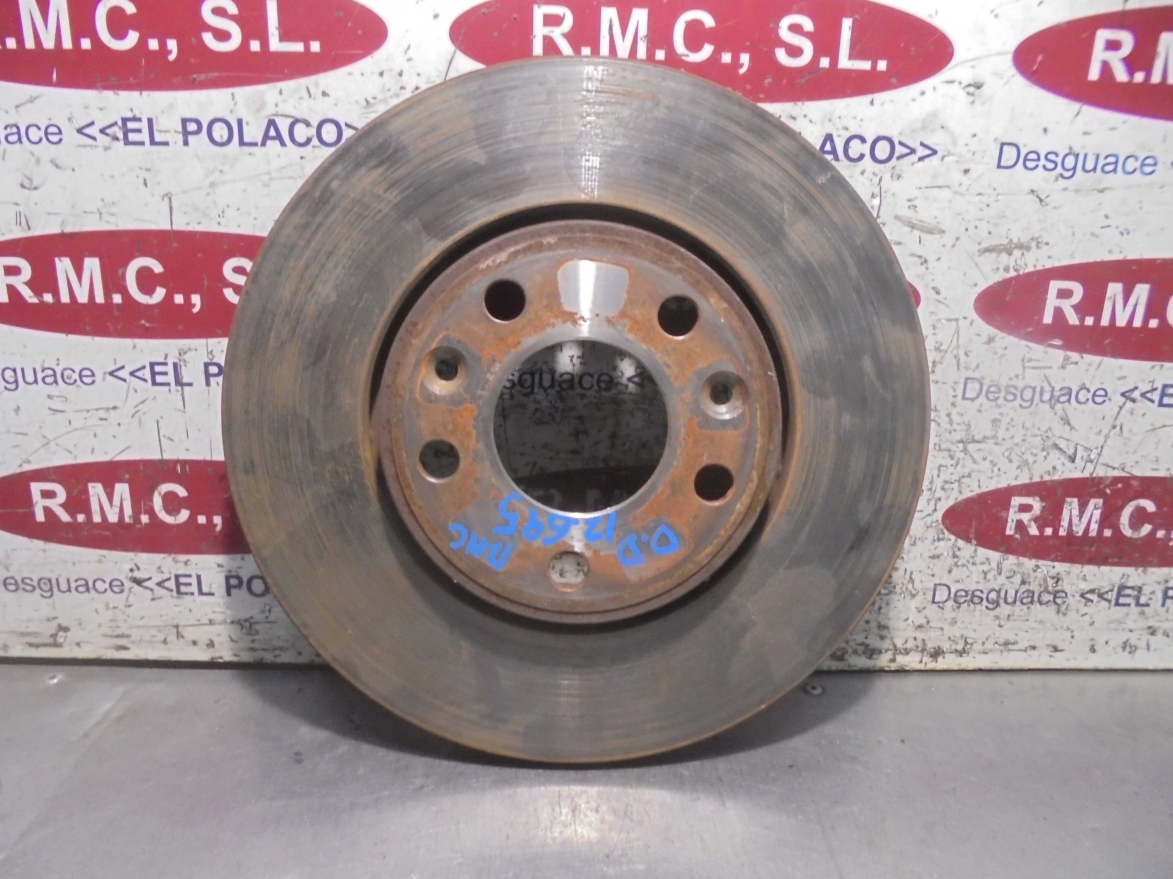 Recambio de disco freno delantero derecho para renault laguna iii 2.0 dci diesel fap energy referencia OEM IAM   