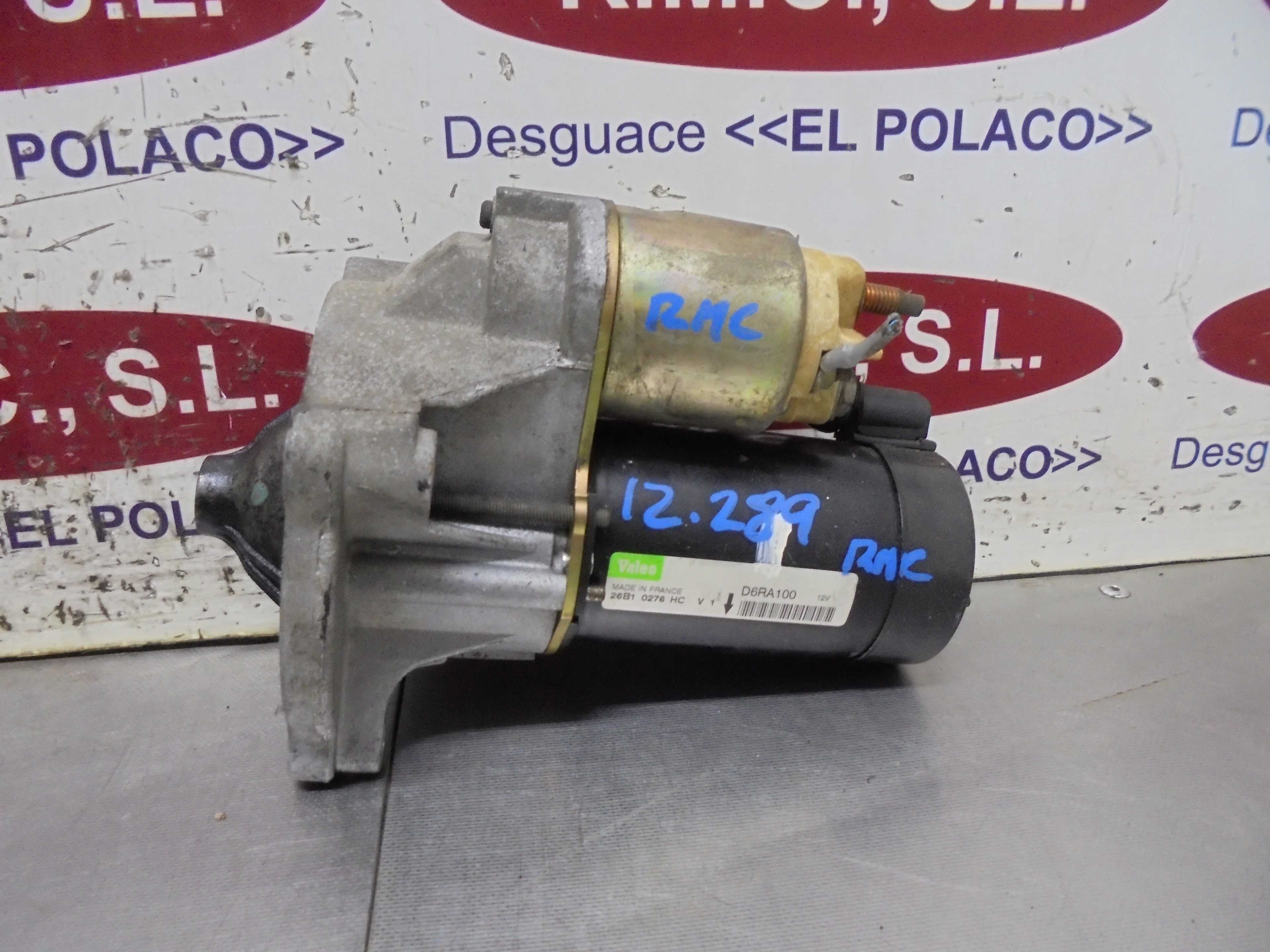 Recambio de motores de arranque para peugeot 106 (s2) max d referencia OEM IAM   