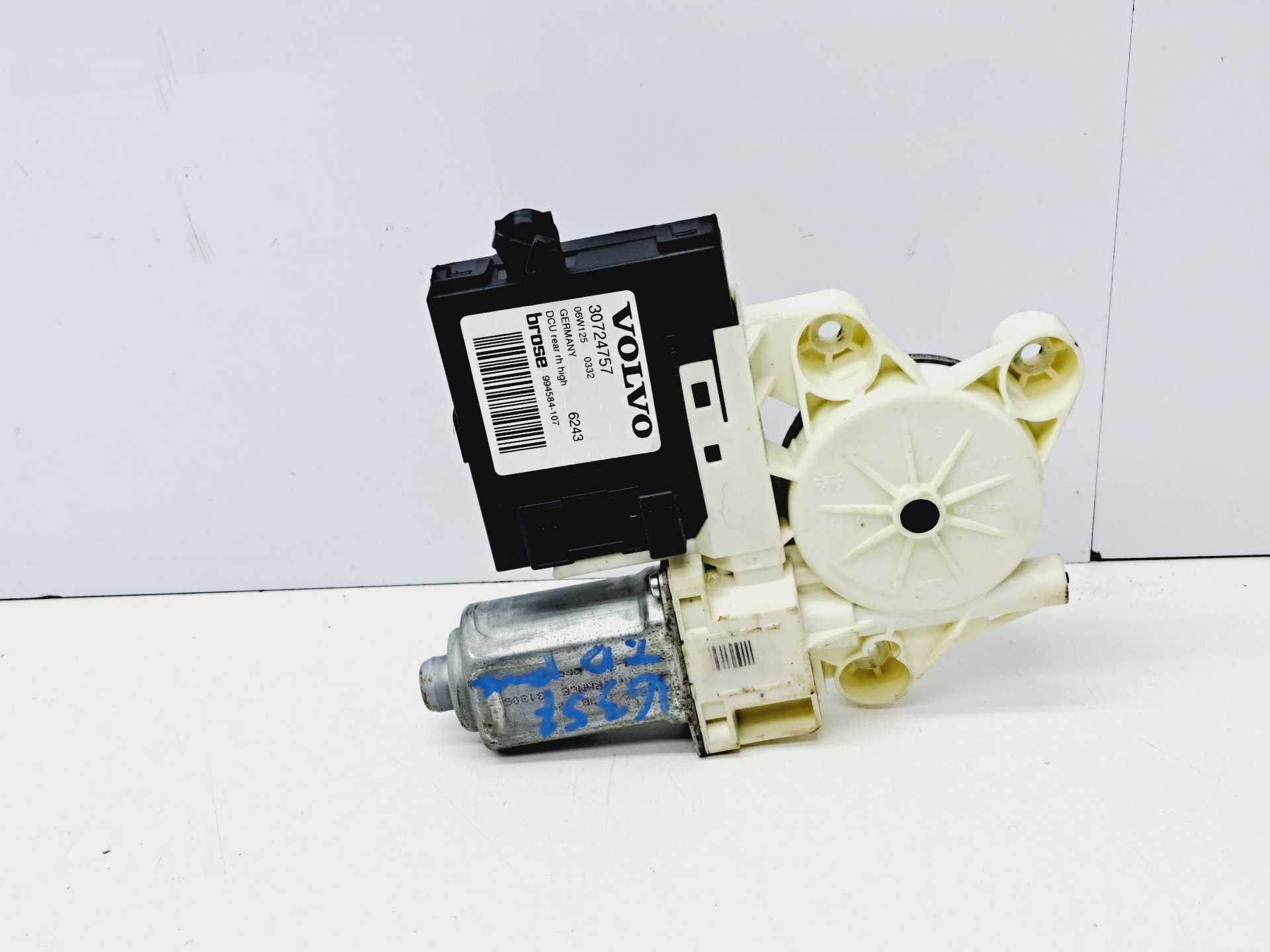Recambio de motor elevalunas trasero derecho para volvo v50 familiar 1.6 d kinetic referencia OEM IAM 30724757 BROSE 